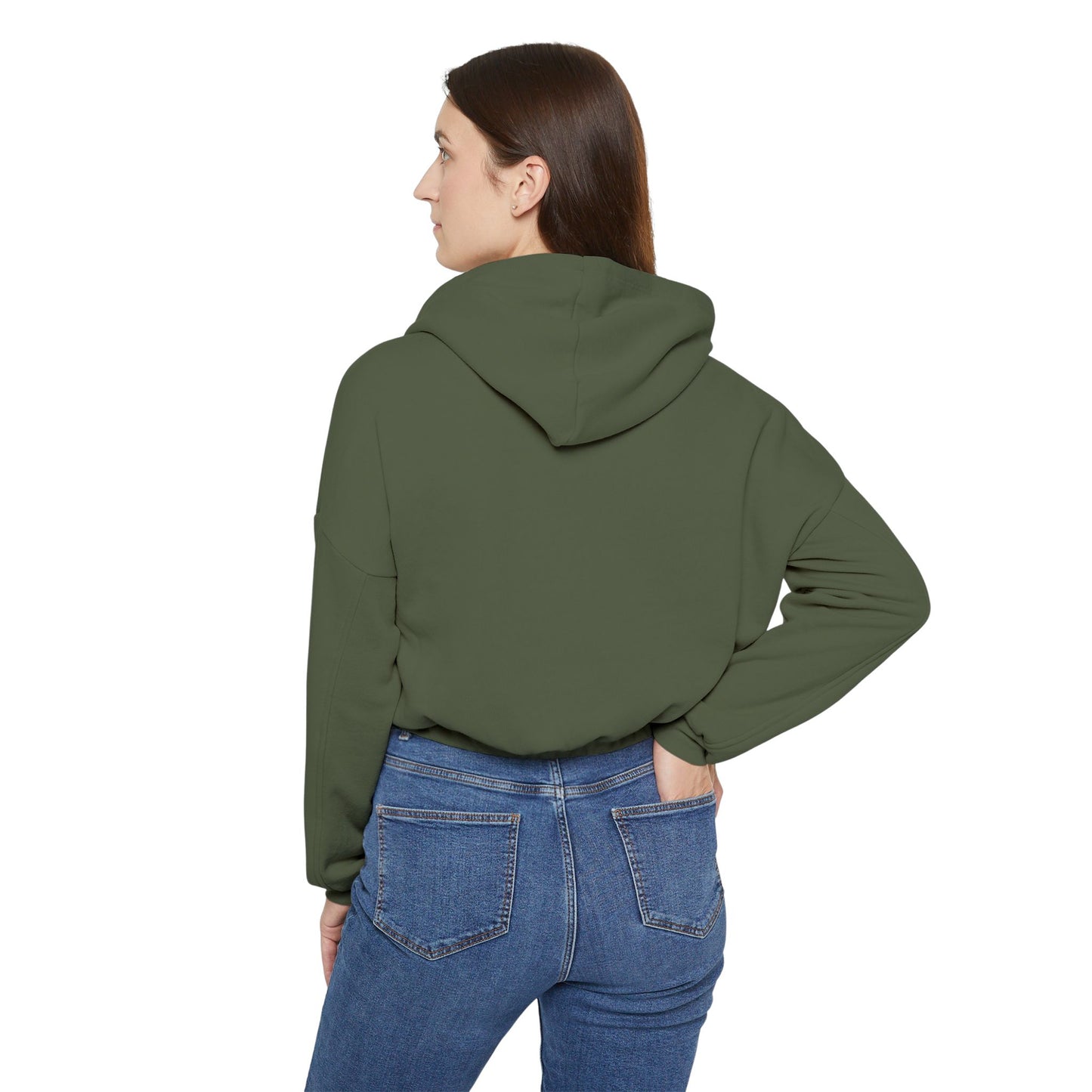 Women's Cinched Bottom Hoodie | OKEYCITY