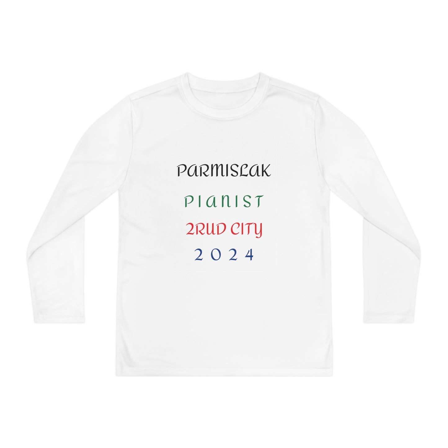 Unisex Heavy Cotton Tee with pianist PARMIS LAK | OKEYCITY