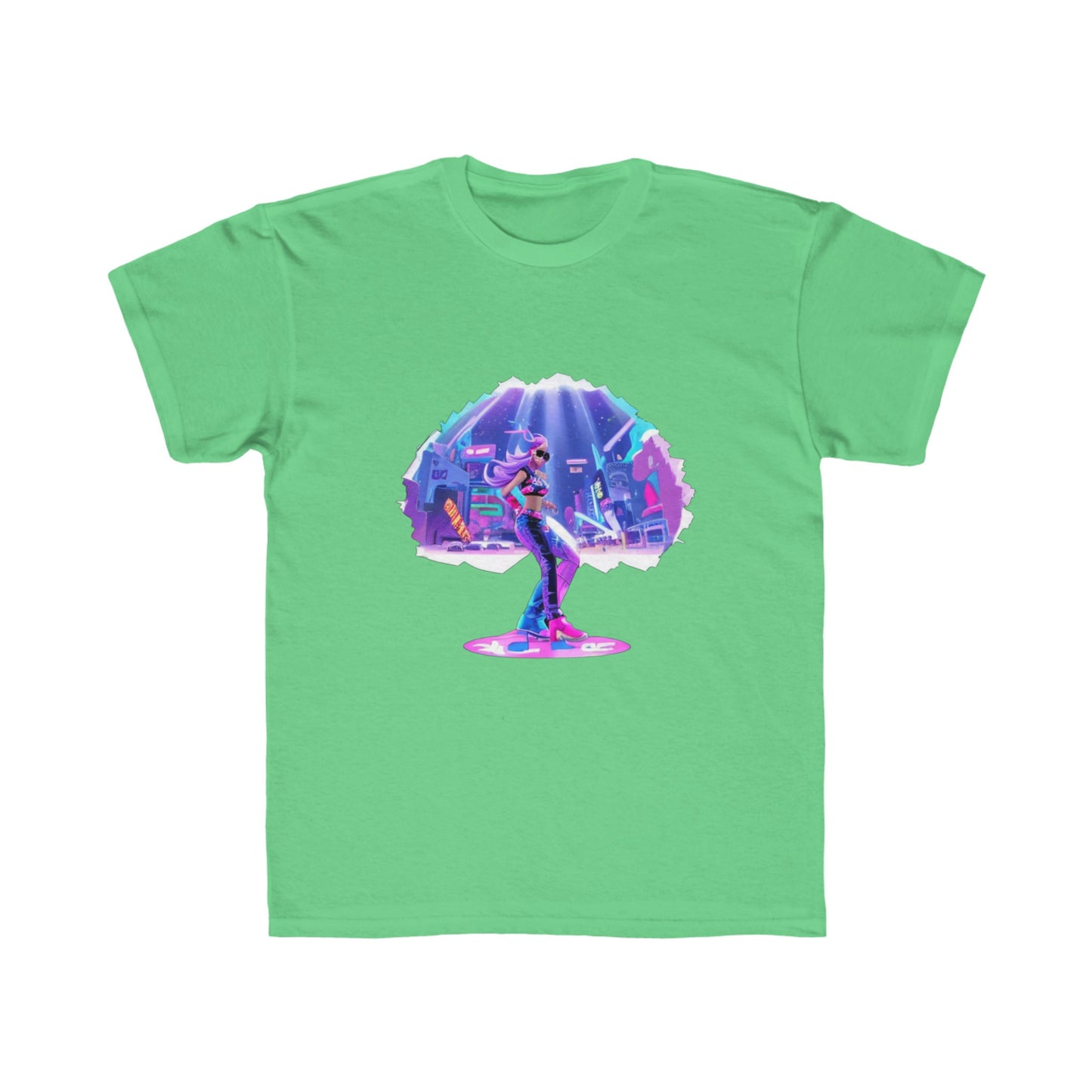 Kids Regular Fit Tee With Fantasy tree design |OKEYCITY