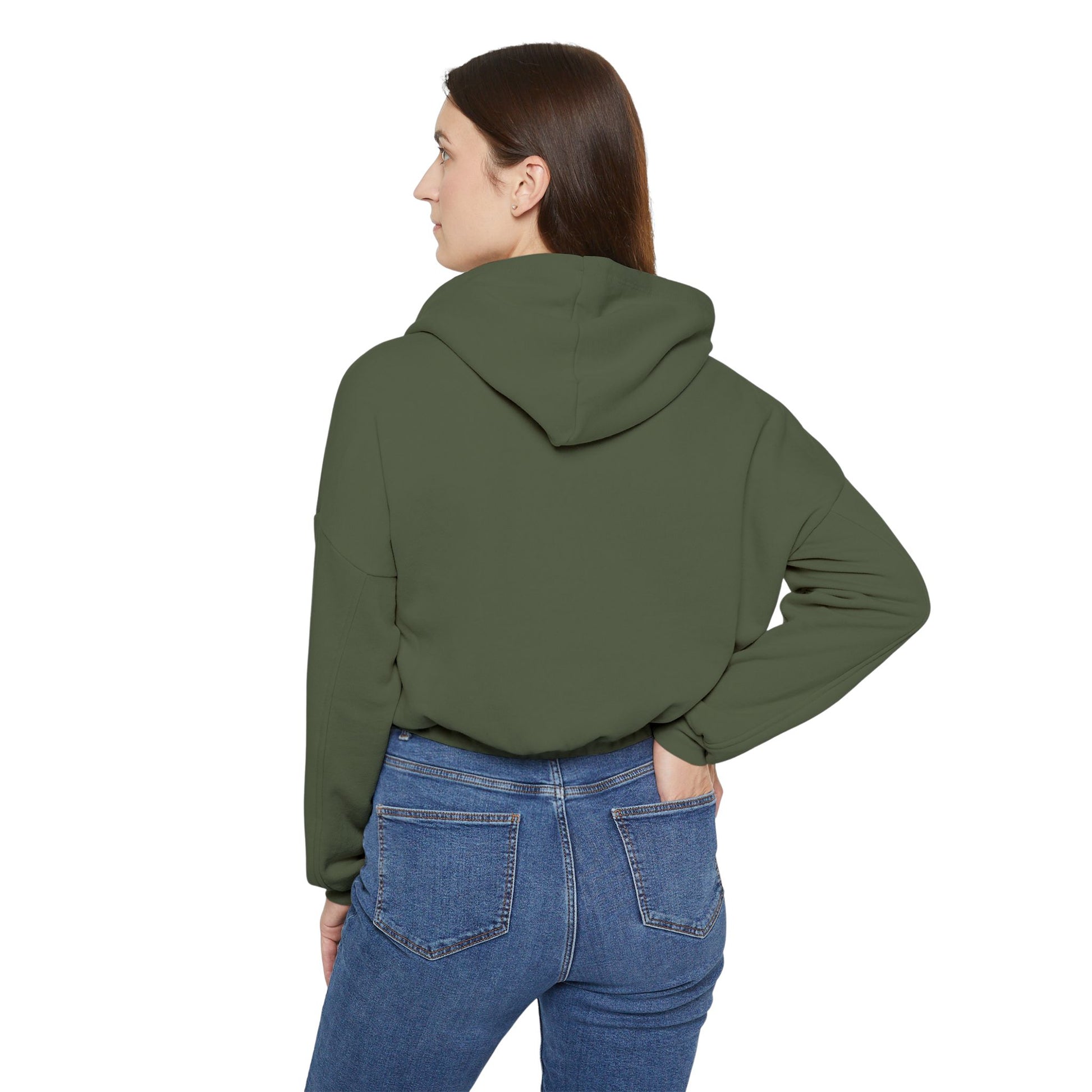 Women's Cinched Bottom Hoodie | OKEYCITY