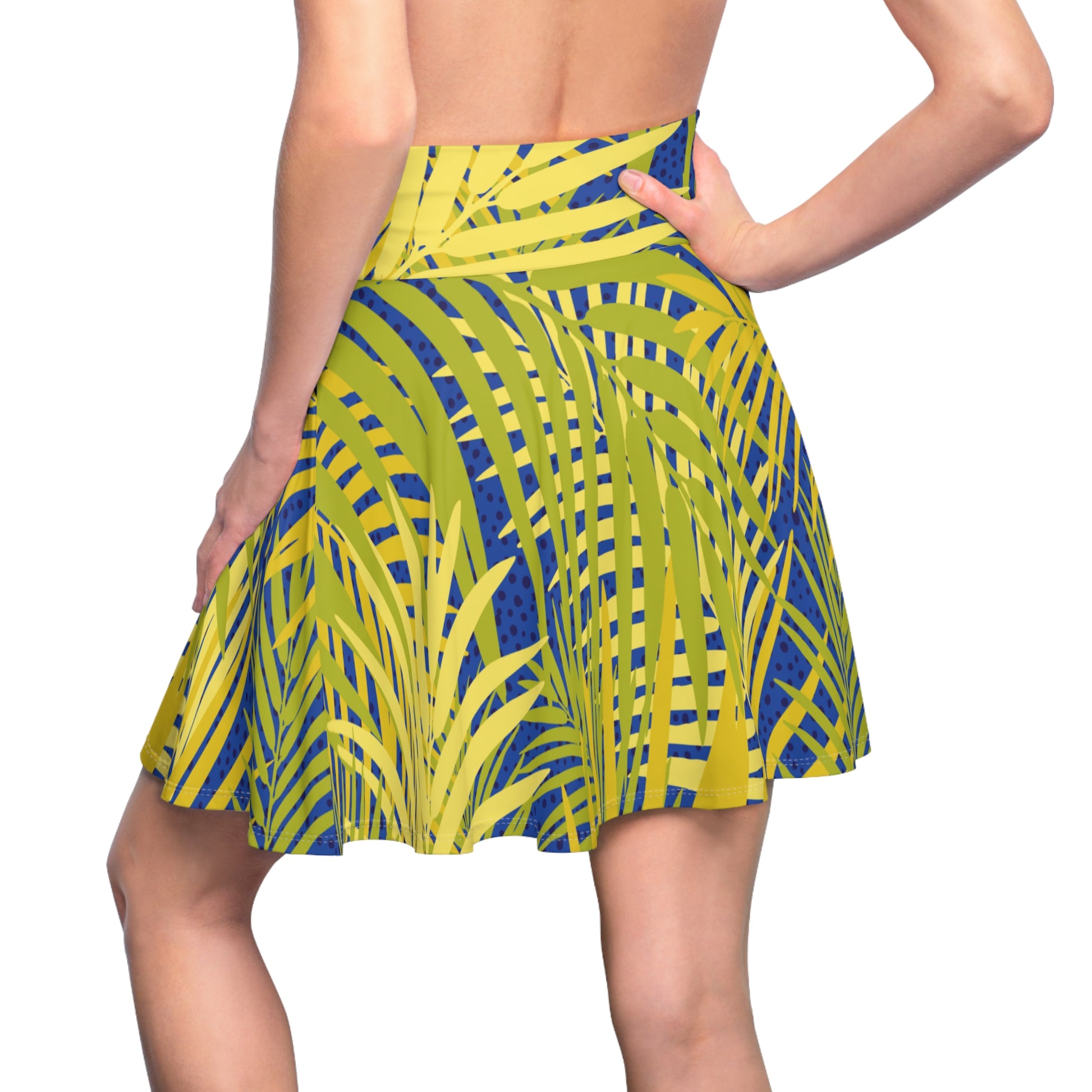 Women's Skater Skirt With graphic Design | OKEYCITY