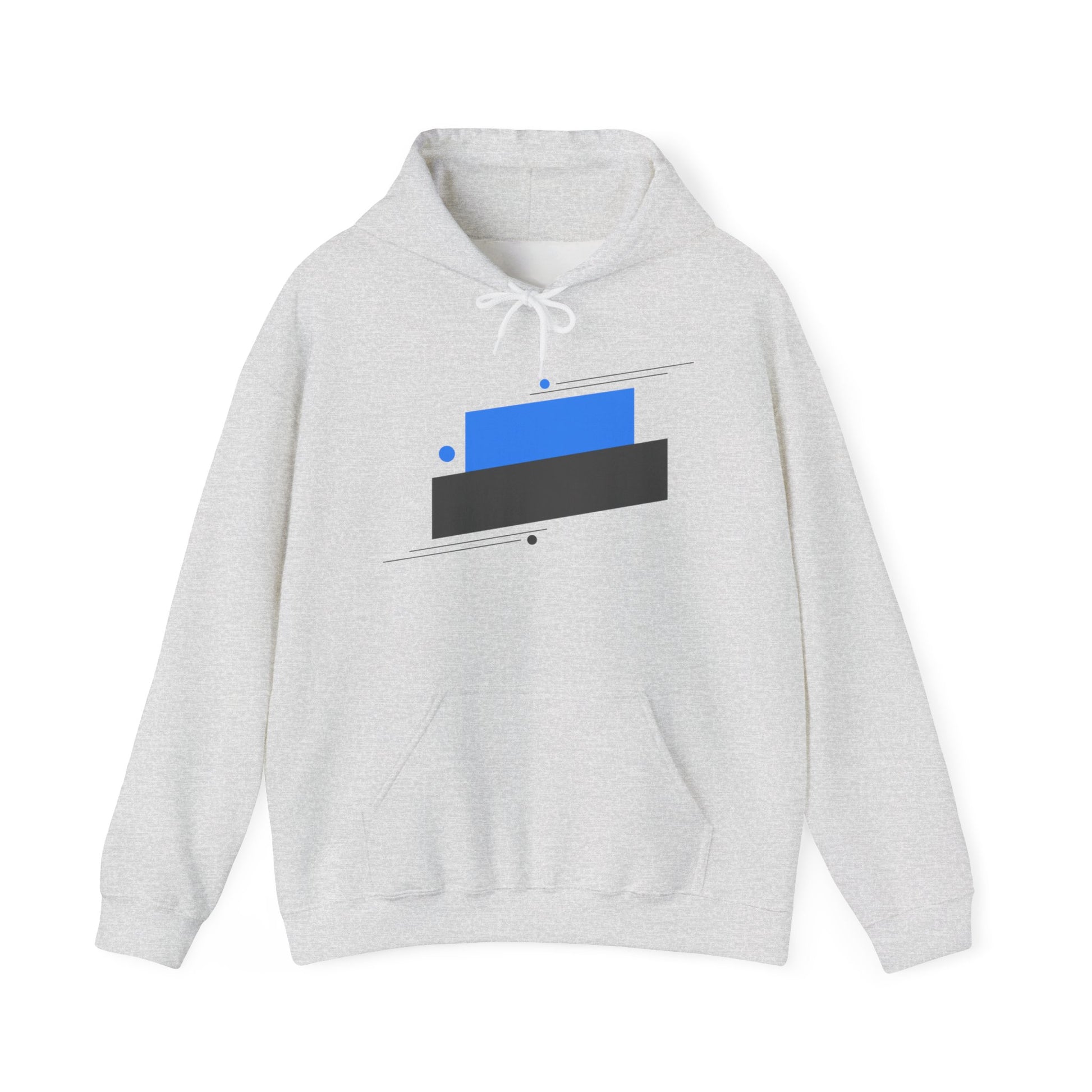 Unisex Heavy Blend™ Hooded Sweatshirt with blue graphic Design | OKEYCITY