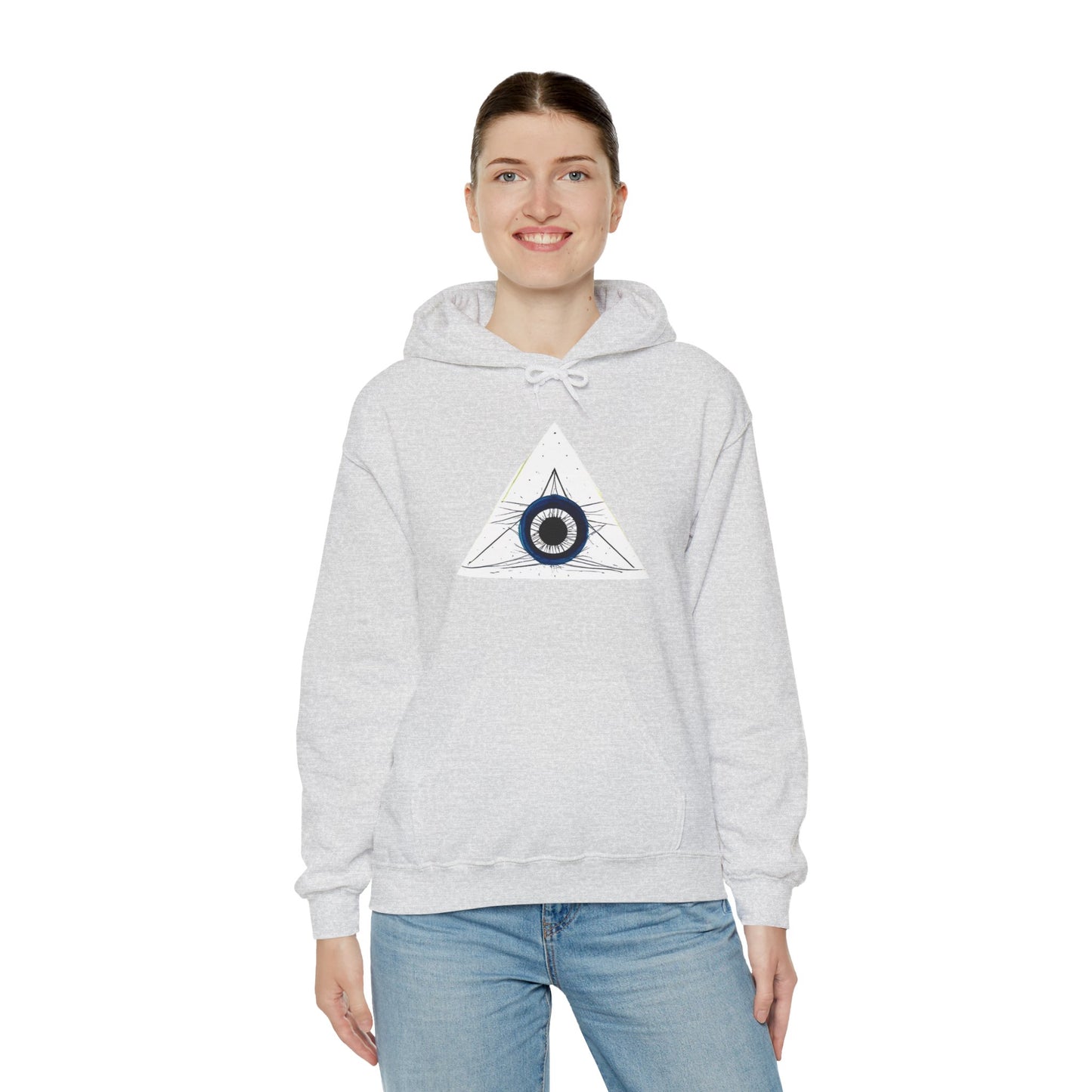 Unisex Heavy Blend™ Hooded Sweatshirt illuminati ِDesign | OKEYCITY