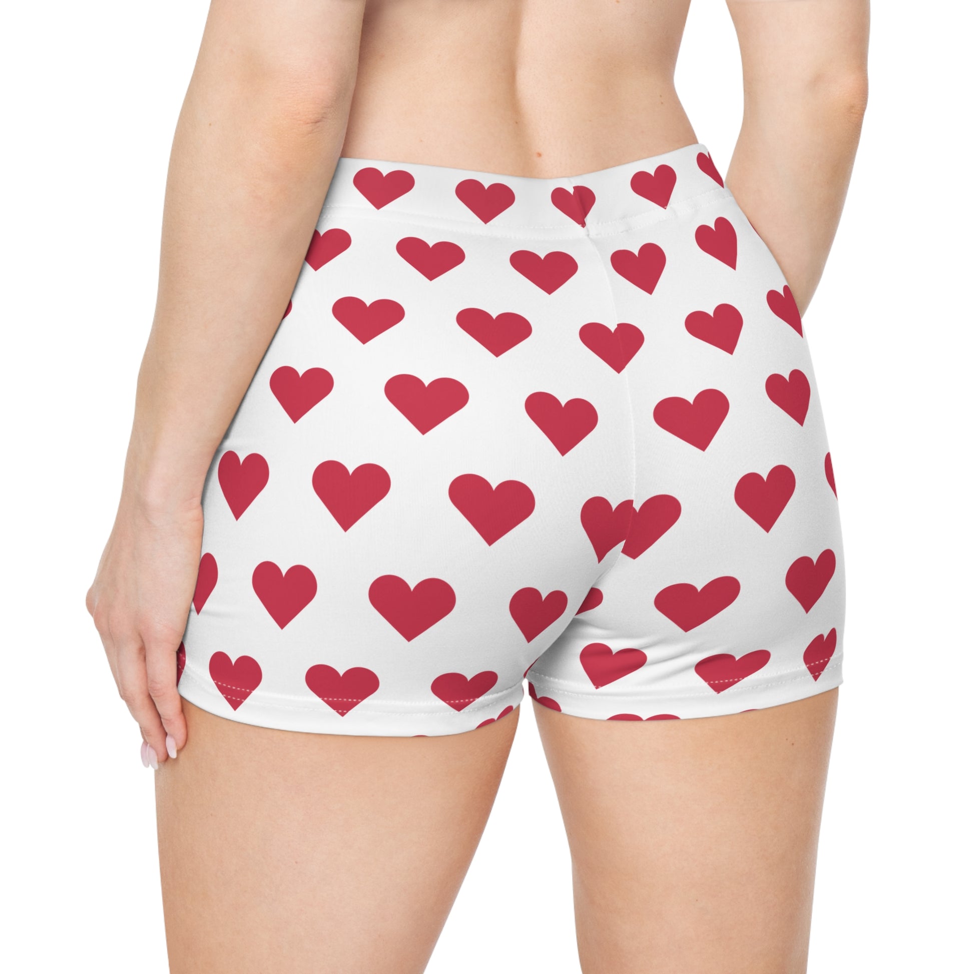 Women's Shorts with heart symbol Design | OKEYCITY