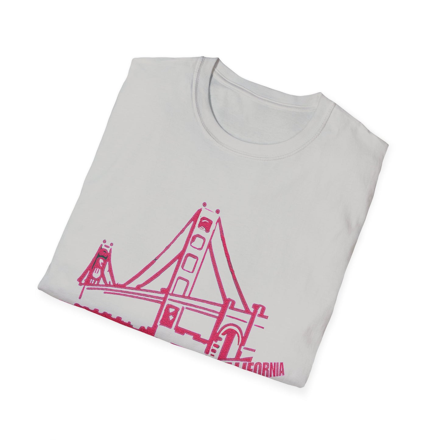 Unisex Softstyle T-Shirt with San Francisco Design | OKEYCITY