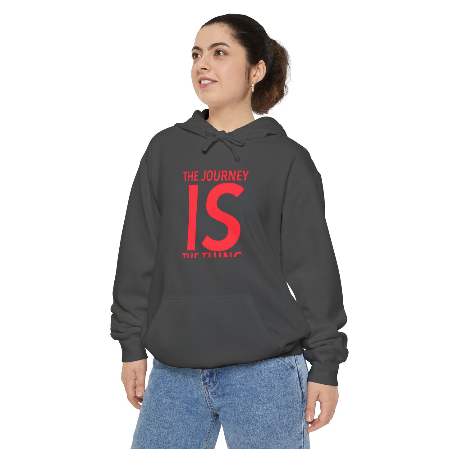 Unisex Garment-Dyed Hoodie With Design of sentences of philosophers | OKEYCITY