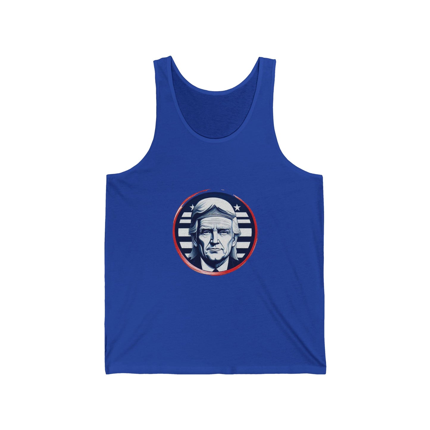 Unisex Jersey Tank with trump Design | OKEYCITY