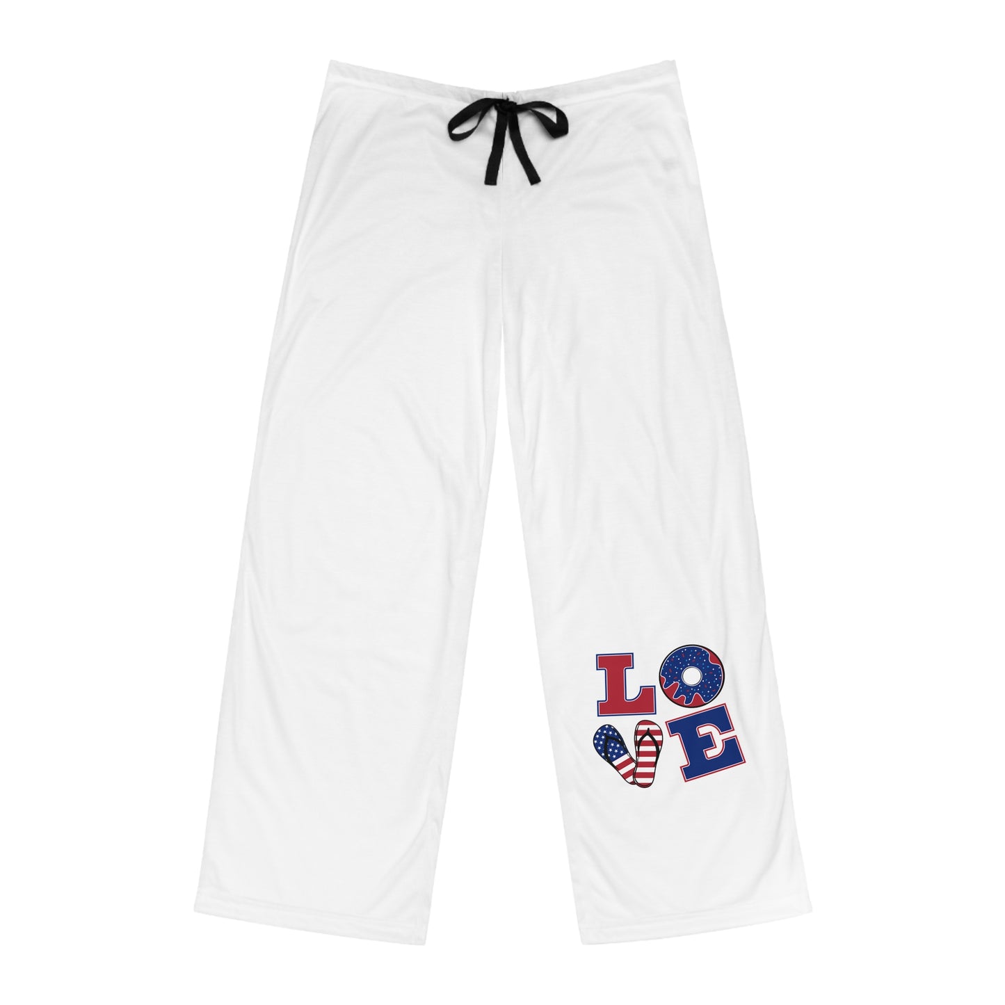 Men's Pajama Pants  With Love Design | OKEYCITY