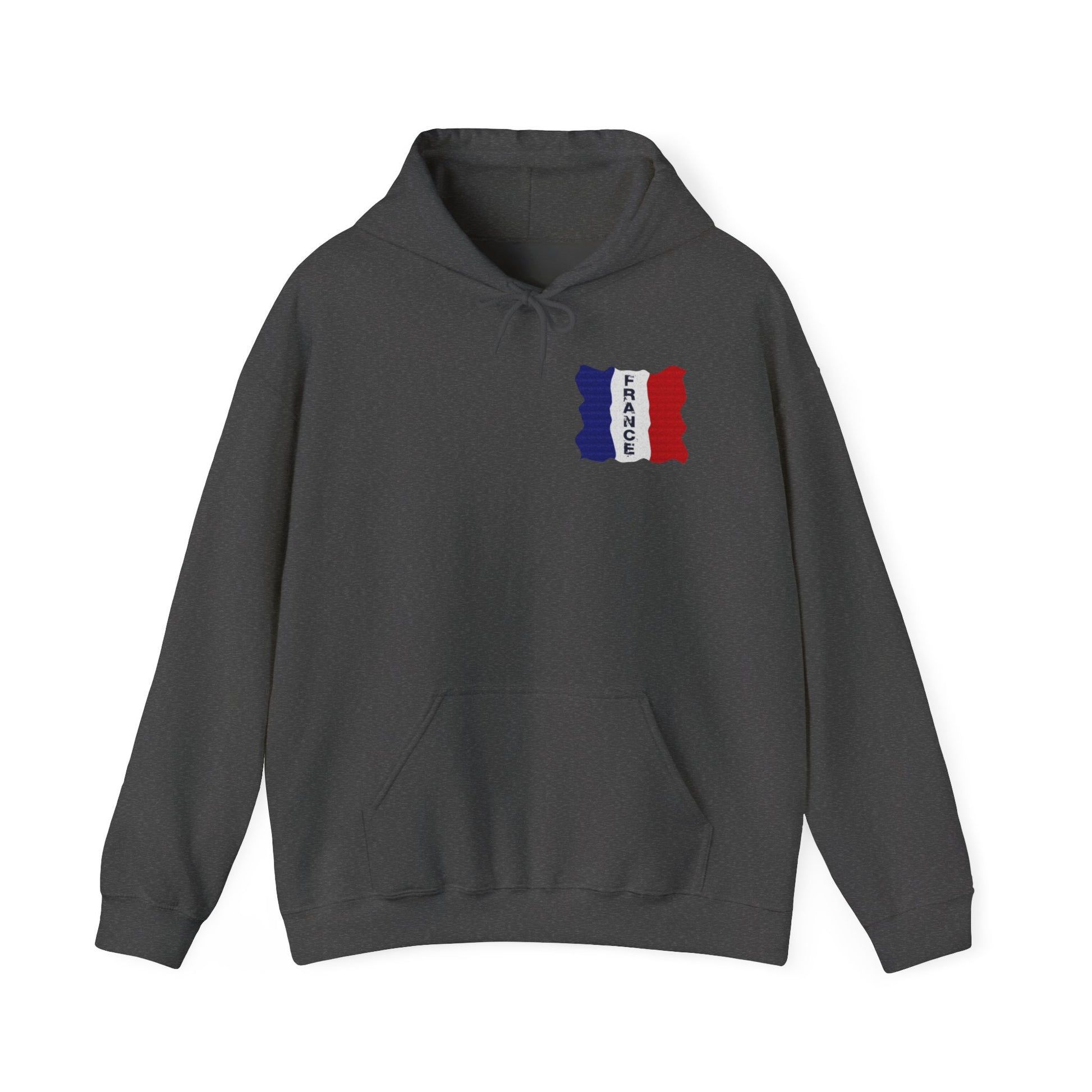 Unisex Heavy Blend™ Hooded Sweatshirt with flag france design | OKEYCITY