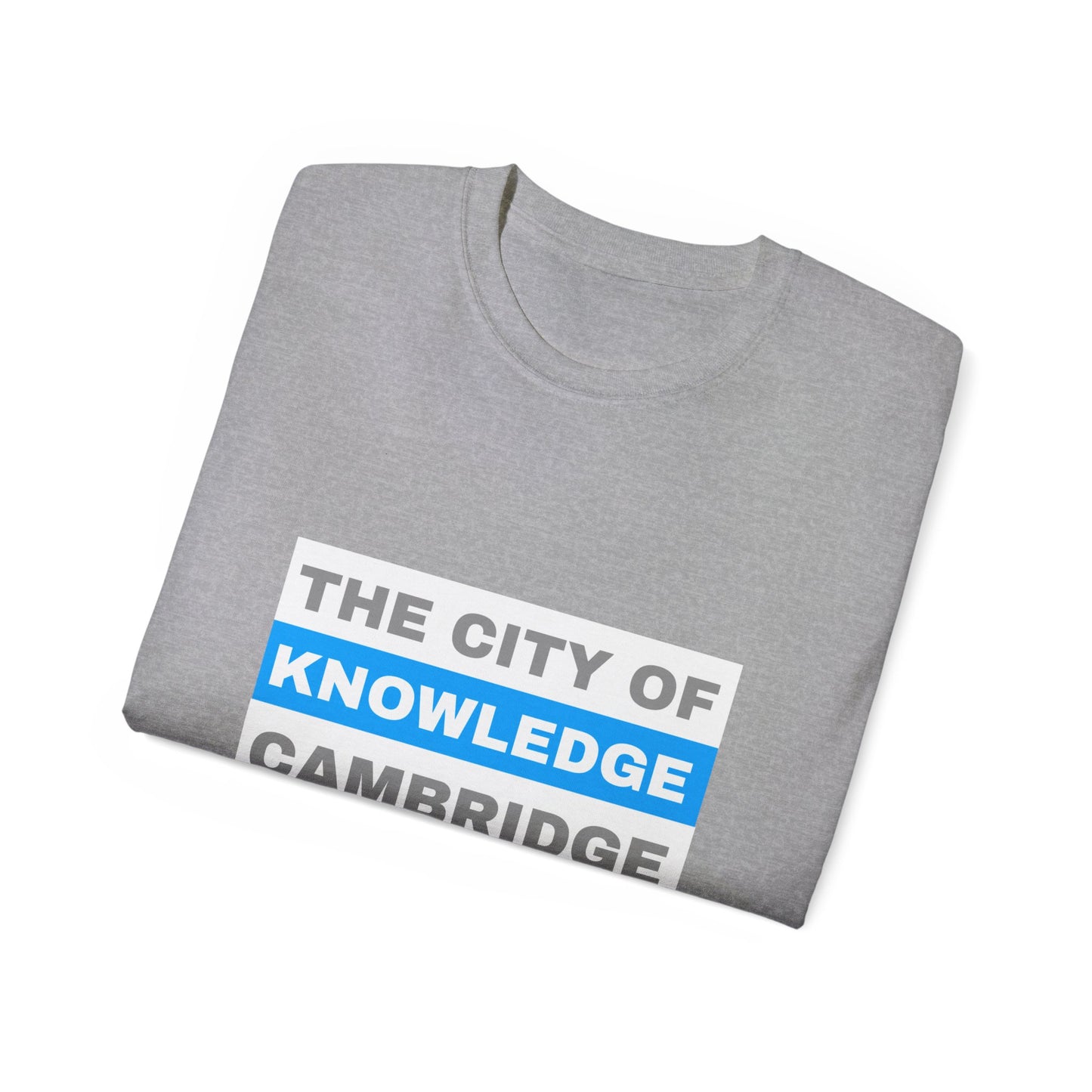 Unisex Ultra Cotton Tee with cambridge city Design | OKEYCITY