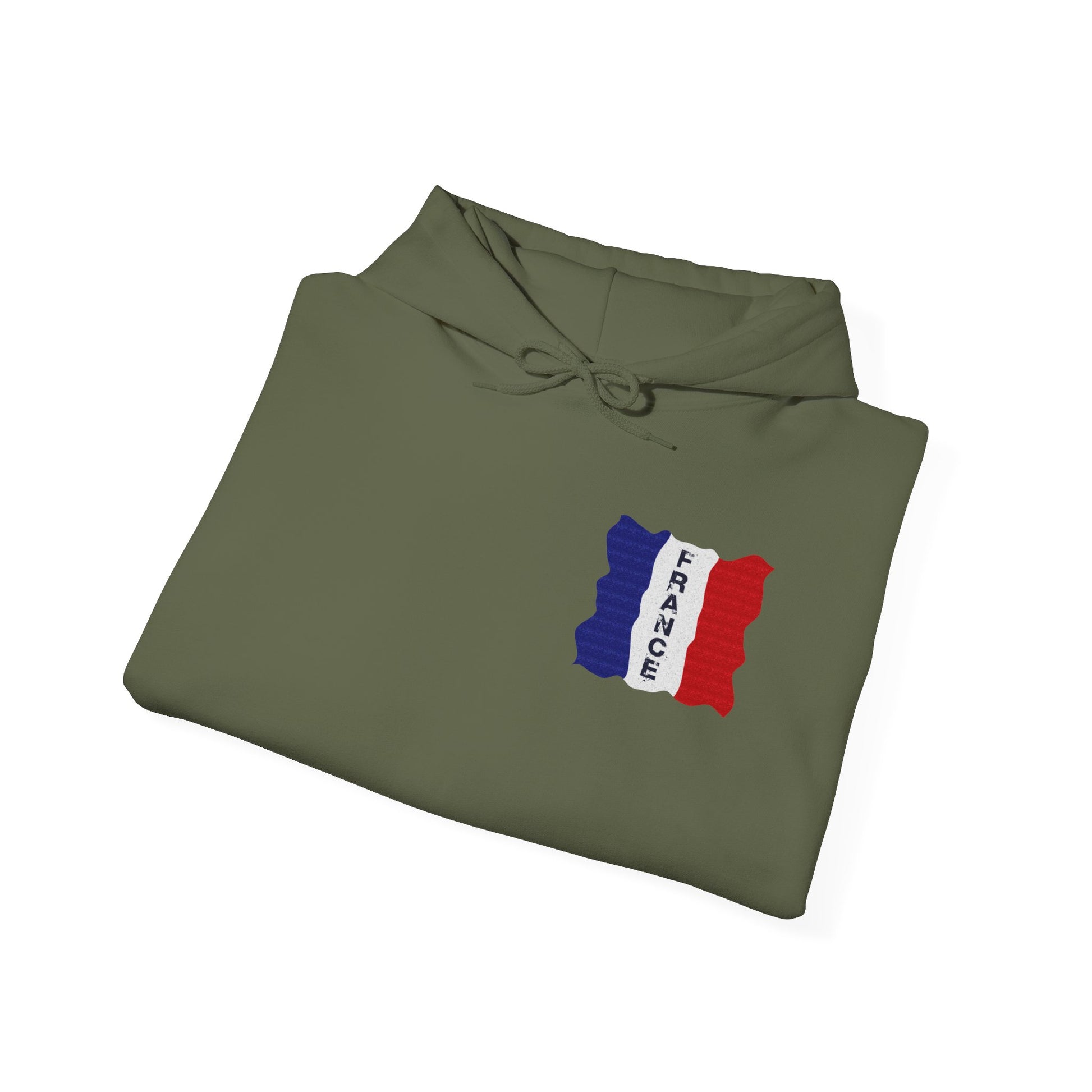 Unisex Heavy Blend™ Hooded Sweatshirt with flag france design | OKEYCITY