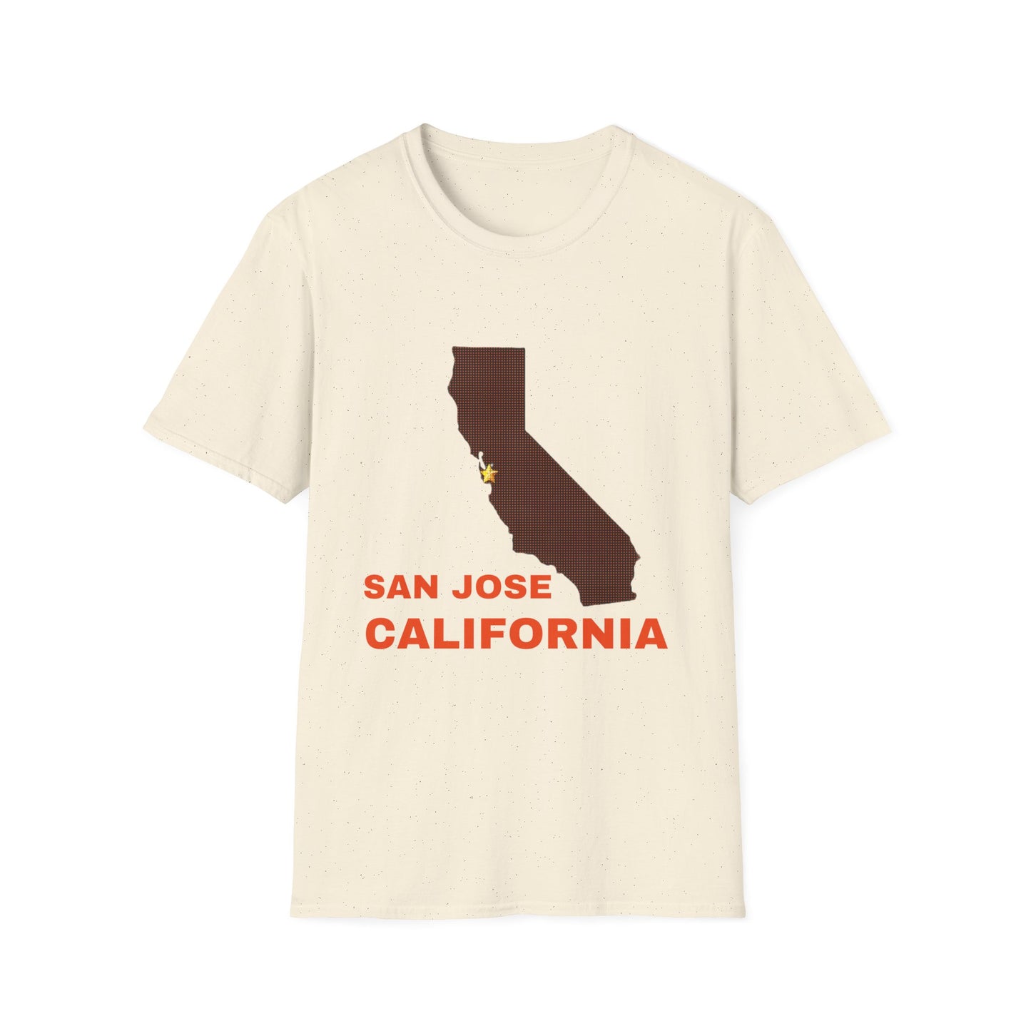 Unisex Softstyle T-Shirt with San Jose Design | OKEYCITY