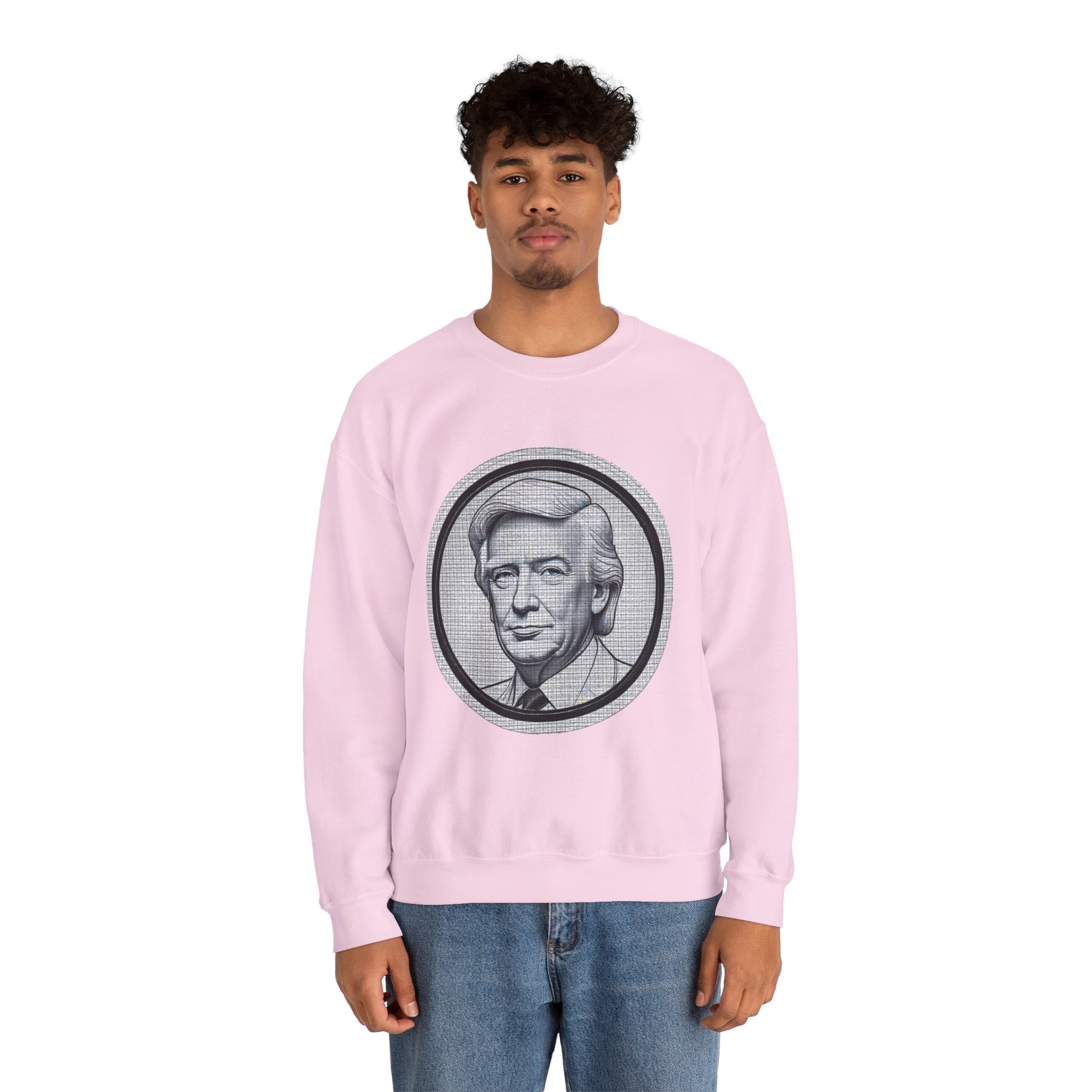 Unisex Heavy Blend™ Crewneck Sweatshirt trump Design | OKEYCITY