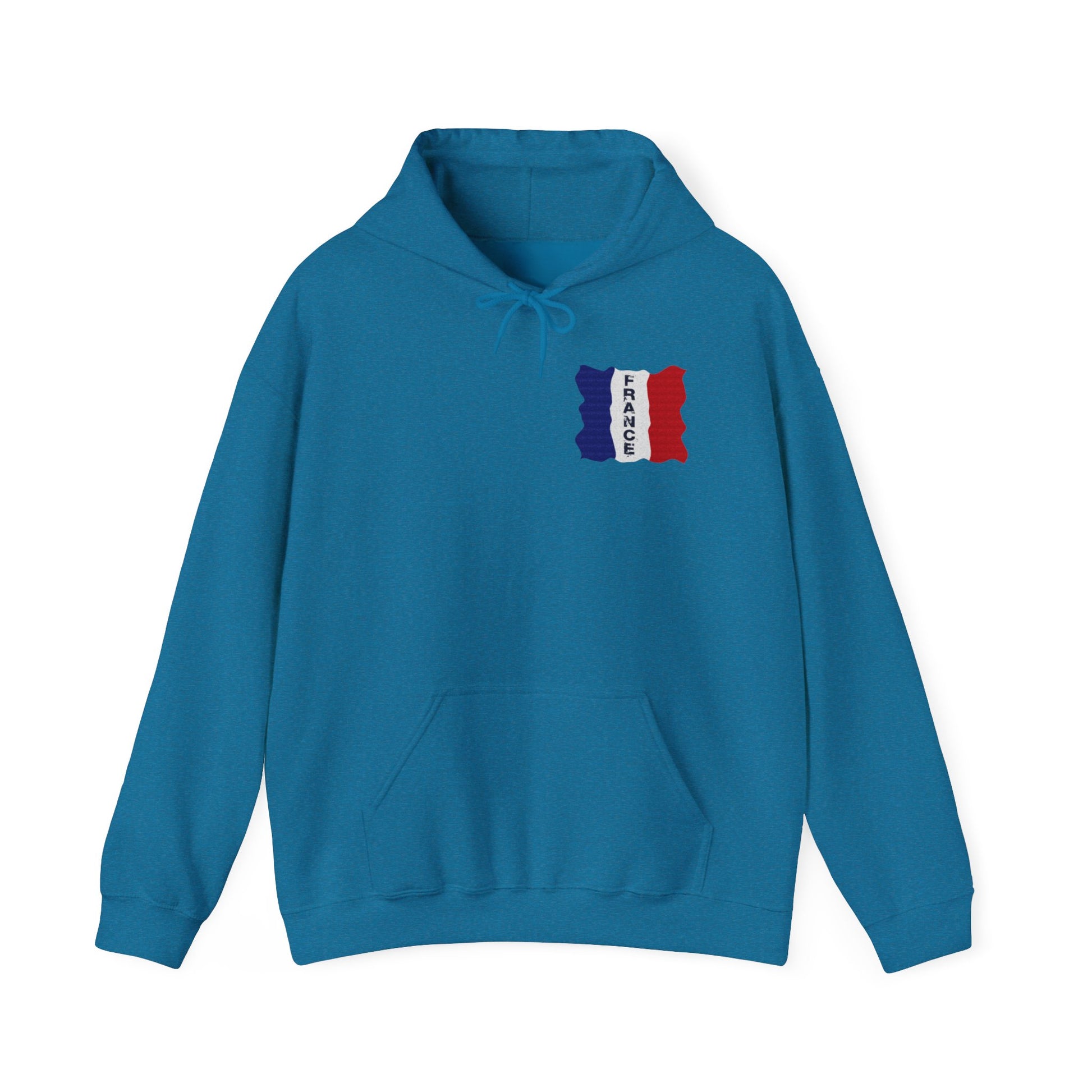 Unisex Heavy Blend™ Hooded Sweatshirt with flag france design | OKEYCITY