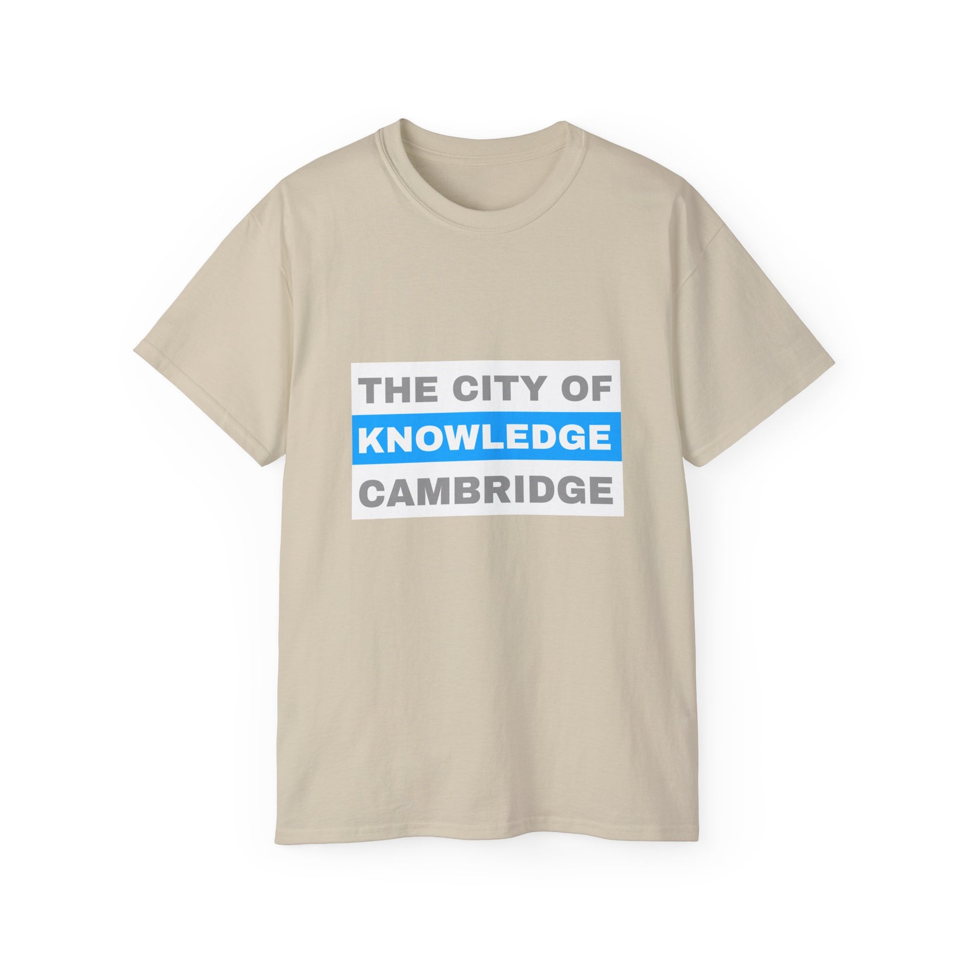 Unisex Ultra Cotton Tee with cambridge city Design | OKEYCITY