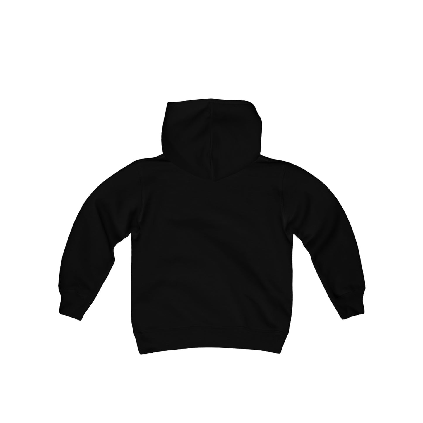 Youth Heavy Blend Hooded Sweatshirt with vector lion Design | OKEYCITY