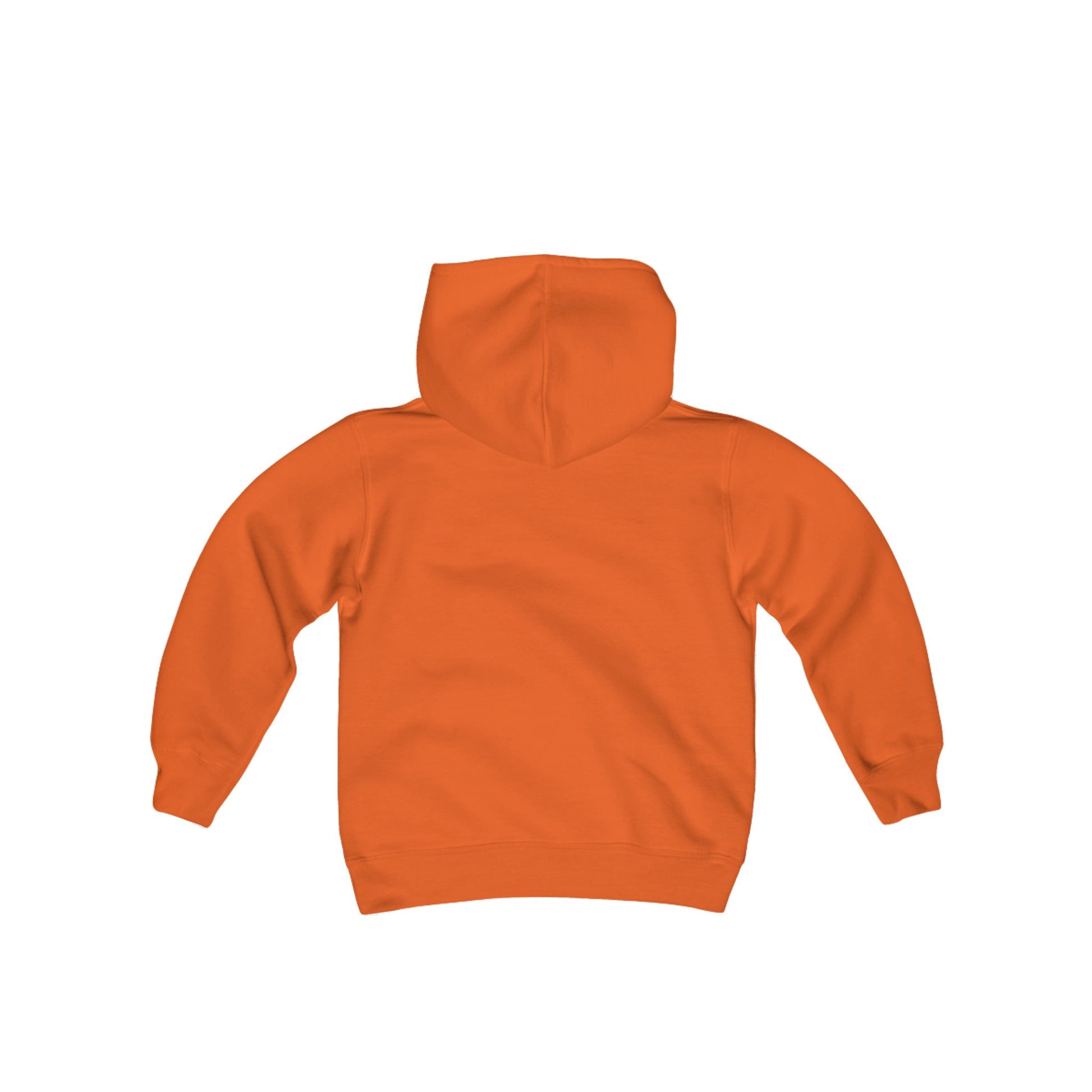 Youth Heavy Blend Hooded Sweatshirt with vector lion Design | OKEYCITY