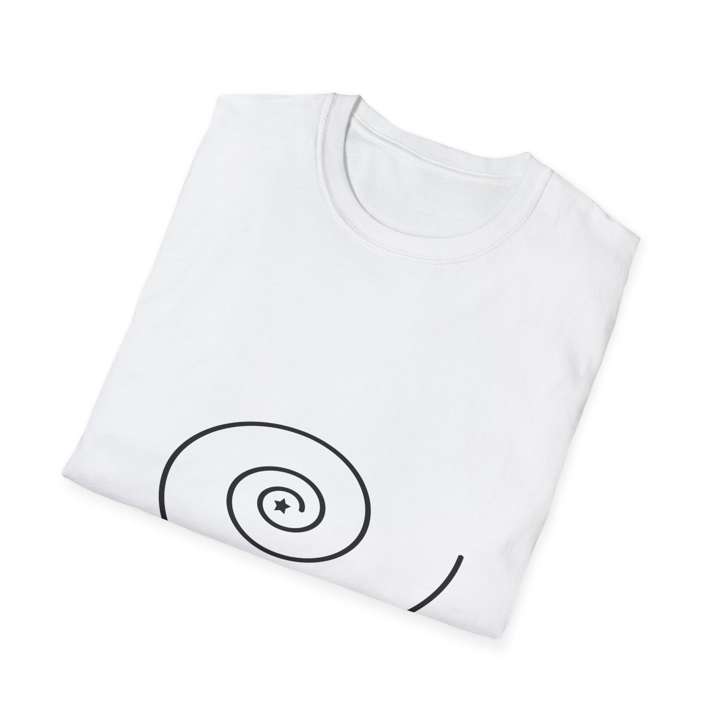 Unisex Softstyle T-Shirt With the golden ratio design | OKEYCITY