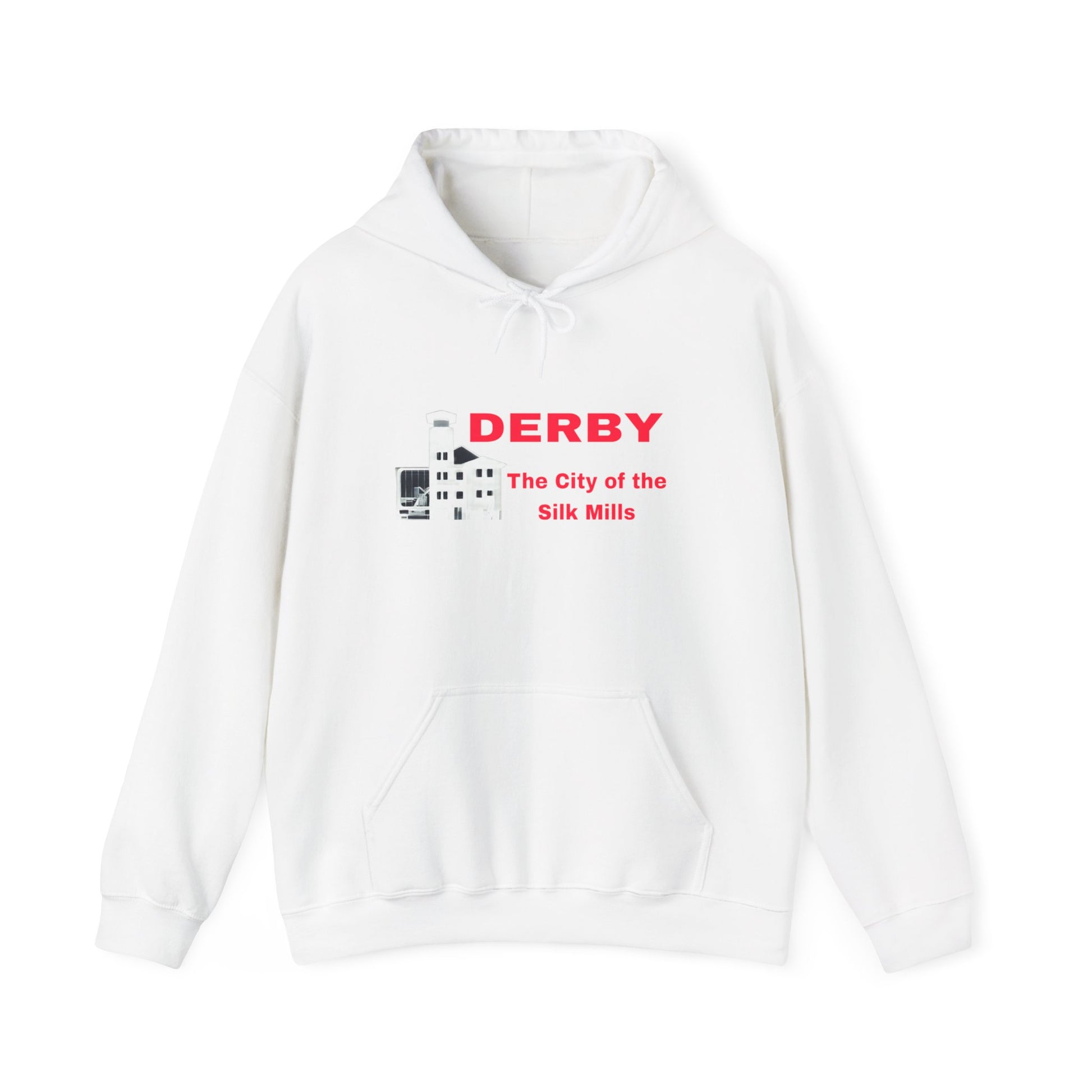 Unisex Heavy Blend™ Hooded Sweatshirt with Derby Design | OKEYCITY