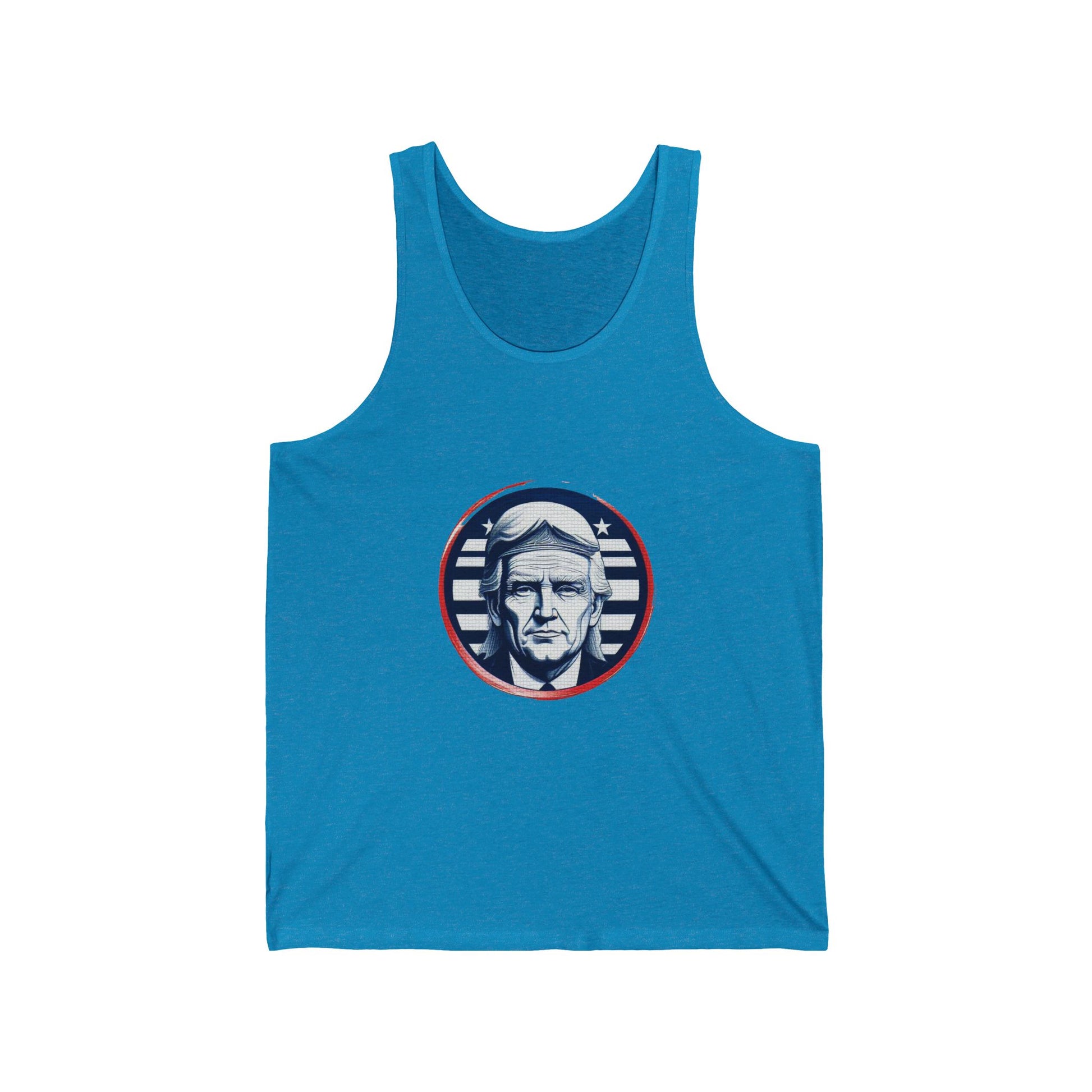 Unisex Jersey Tank with trump Design | OKEYCITY