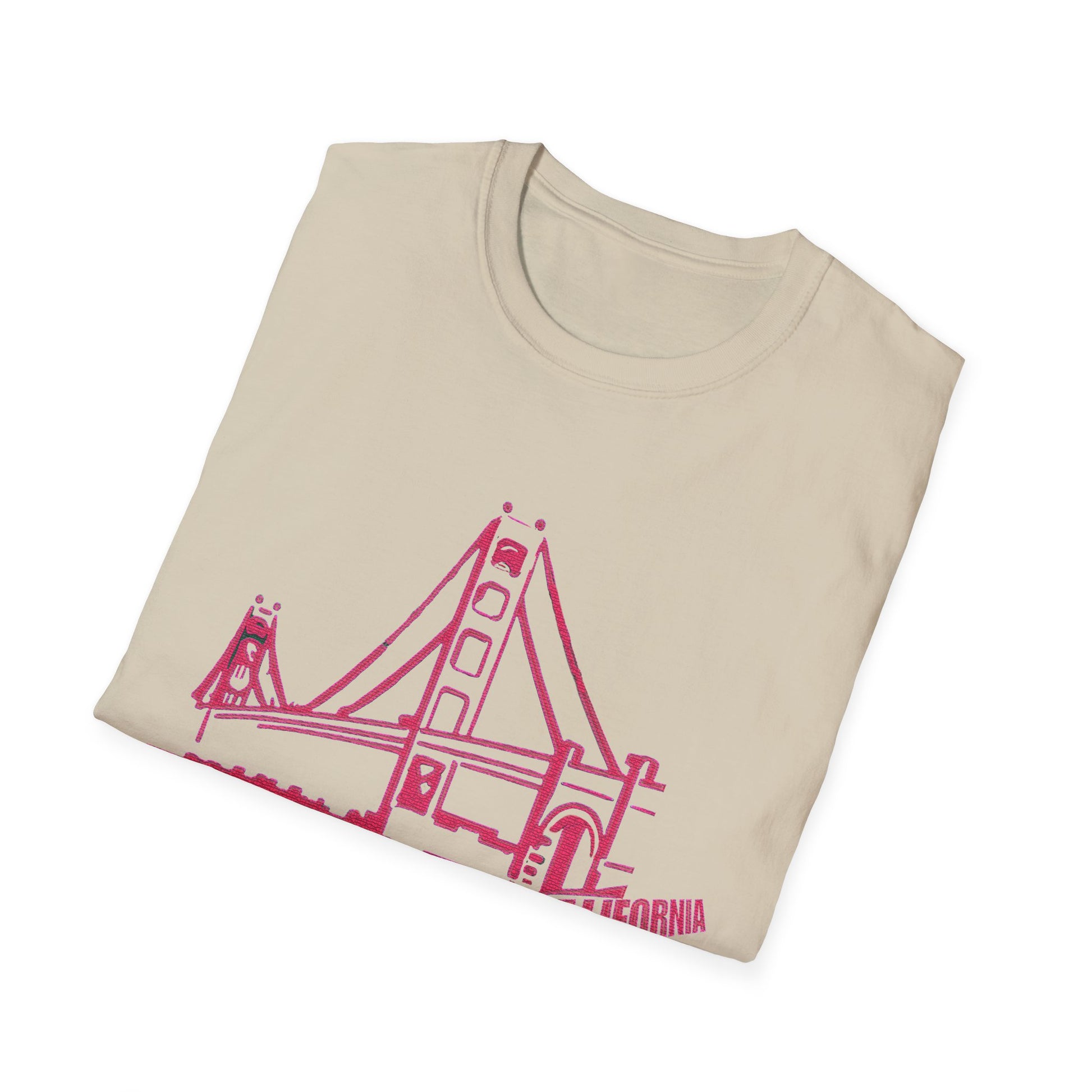 Unisex Softstyle T-Shirt with San Francisco Design | OKEYCITY