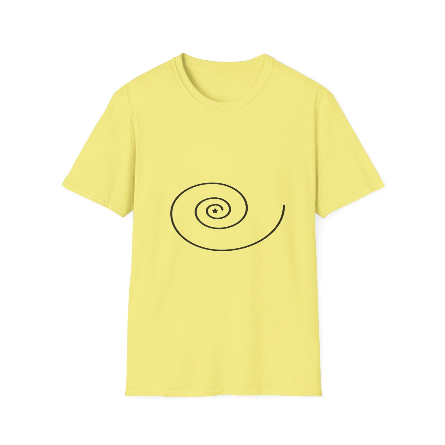 Unisex Softstyle T-Shirt With the golden ratio design | OKEYCITY