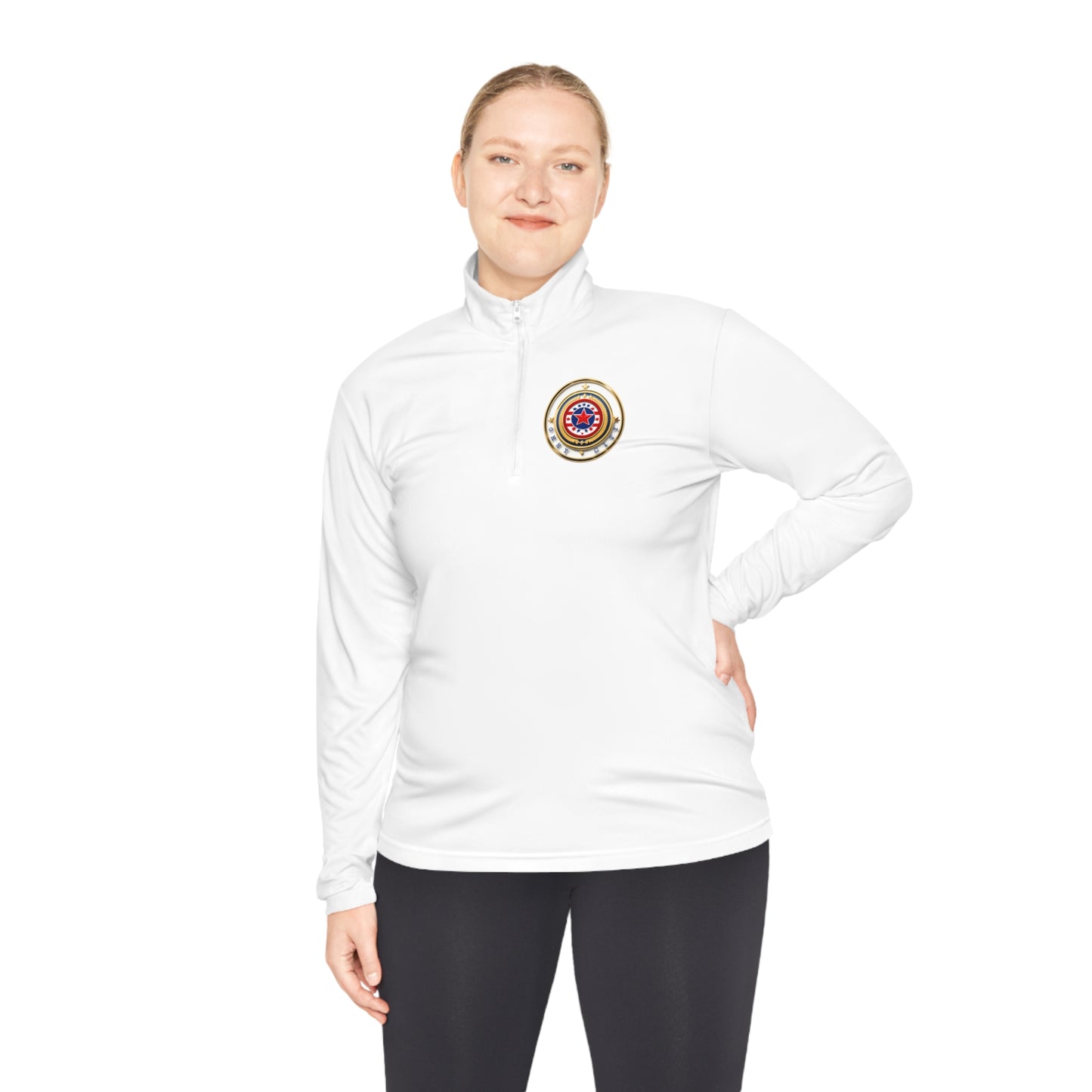 Unisex Quarter-Zip Pullover with brand Okeycity | OKEYCITY