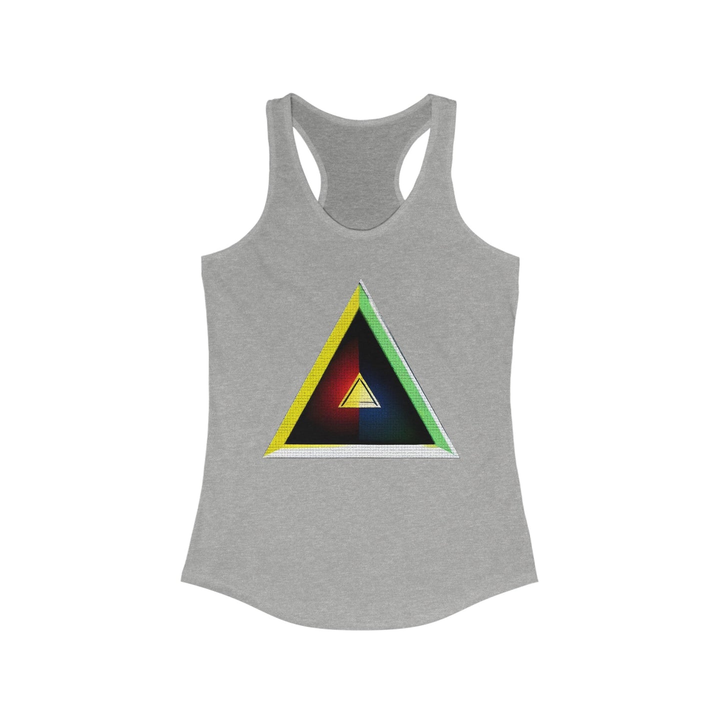 Women's Ideal Racerback Tank with triangle Design | OKEYCITY