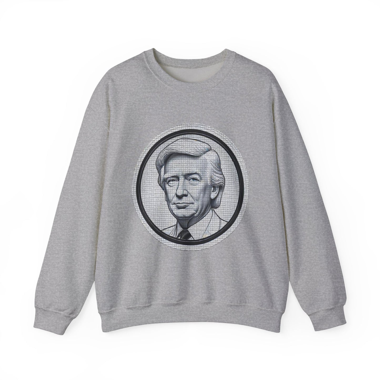 Unisex Heavy Blend™ Crewneck Sweatshirt trump Design | OKEYCITY