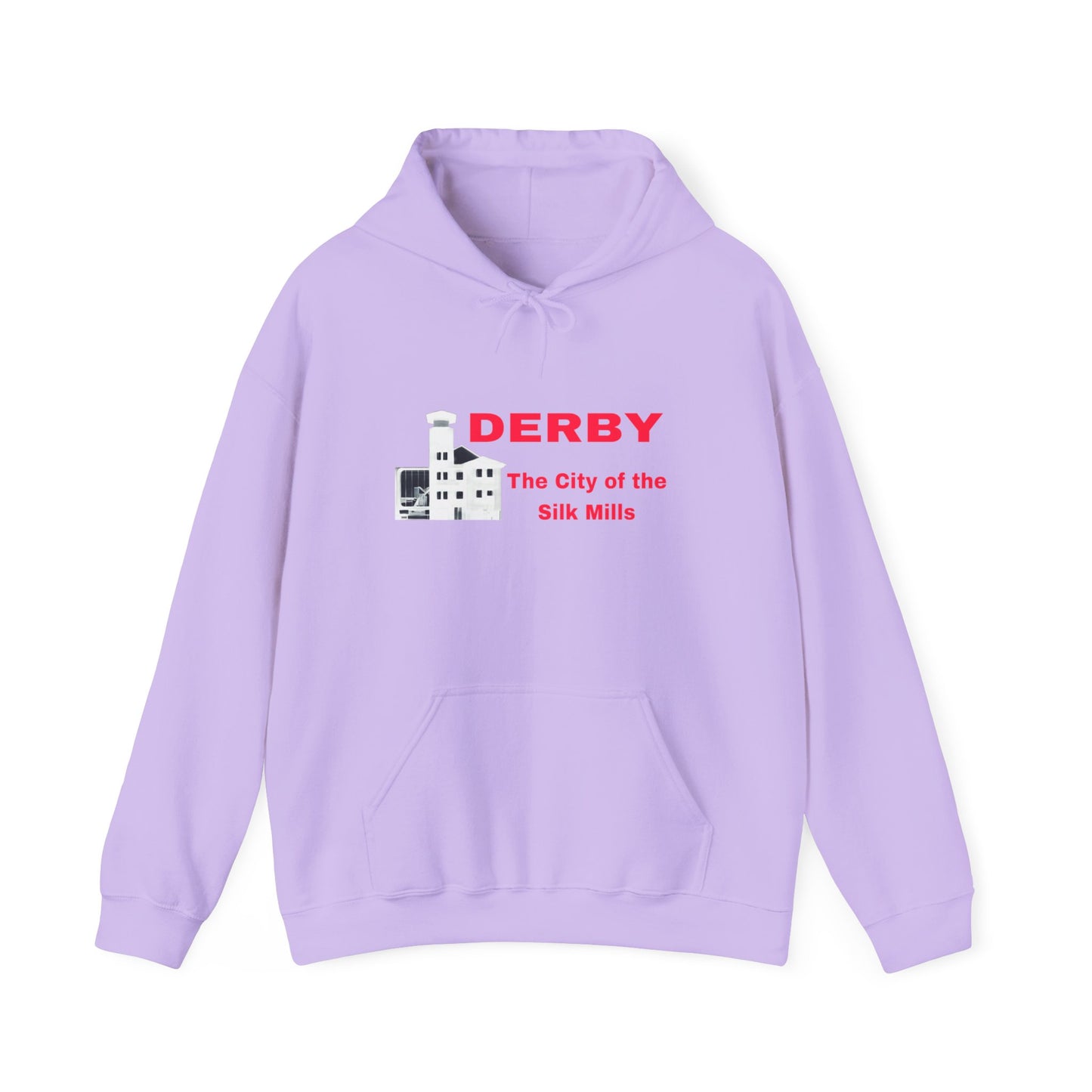 Unisex Heavy Blend™ Hooded Sweatshirt with Derby Design | OKEYCITY