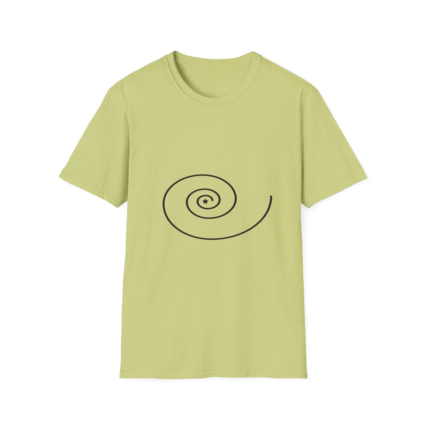 Unisex Softstyle T-Shirt With the golden ratio design | OKEYCITY