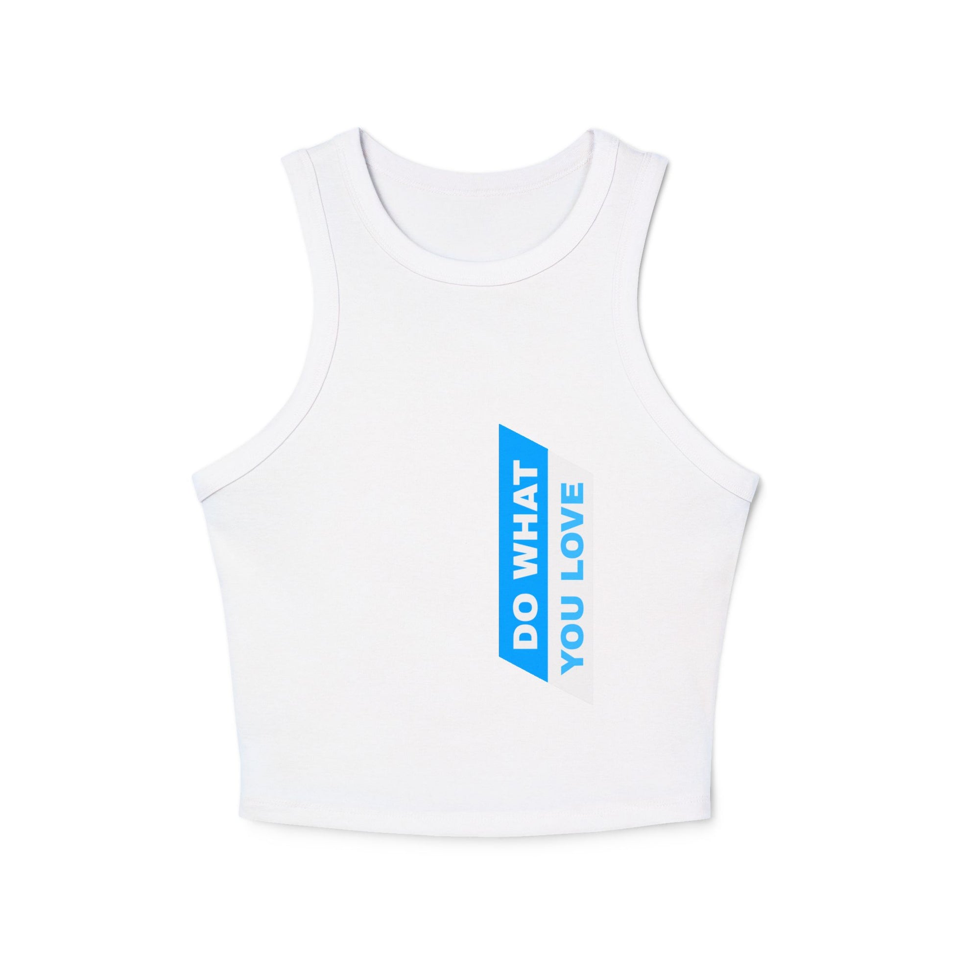 Women's Micro Rib Racer Tank Top | OKEYCITY