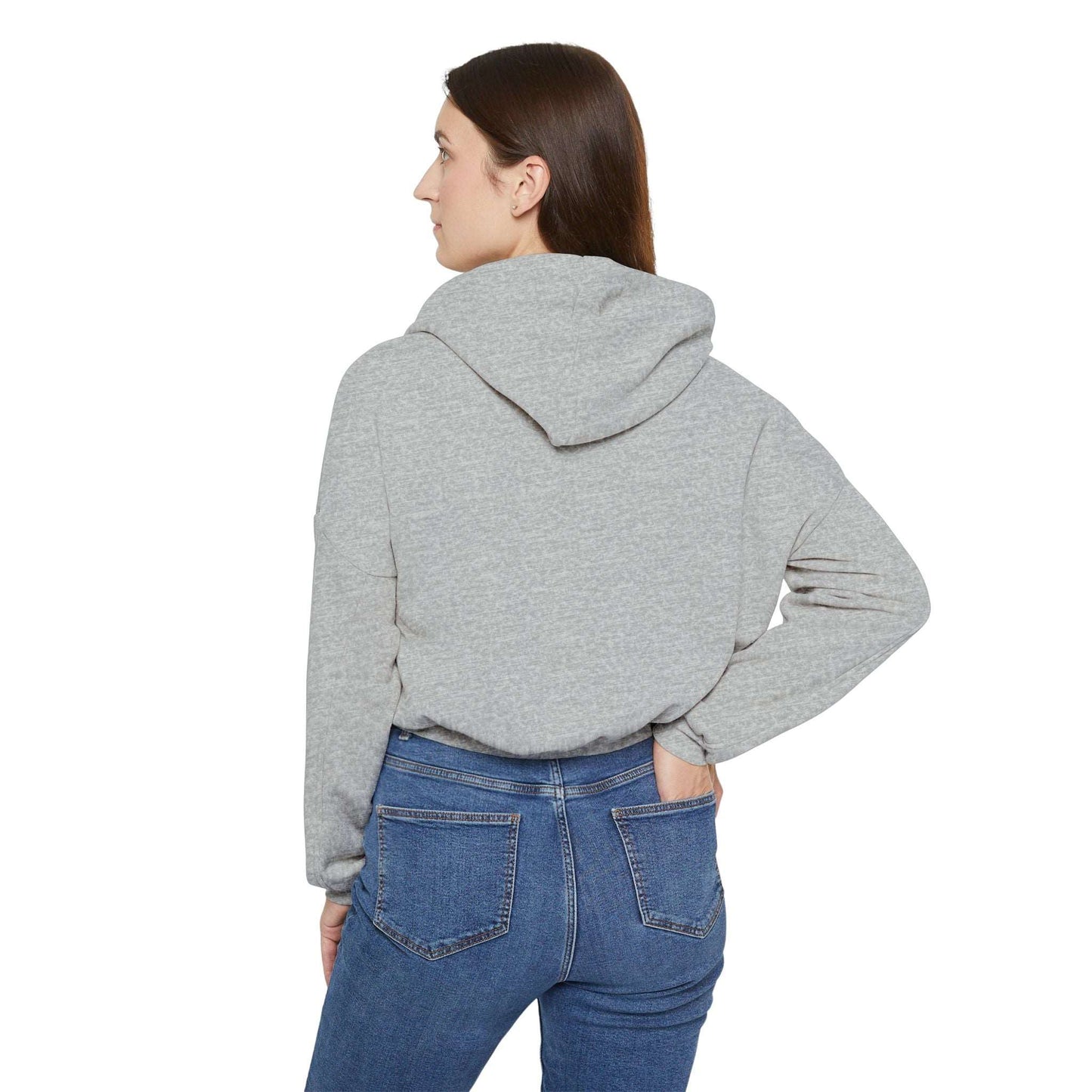Women's Cinched Bottom Hoodie | OKEYCITY