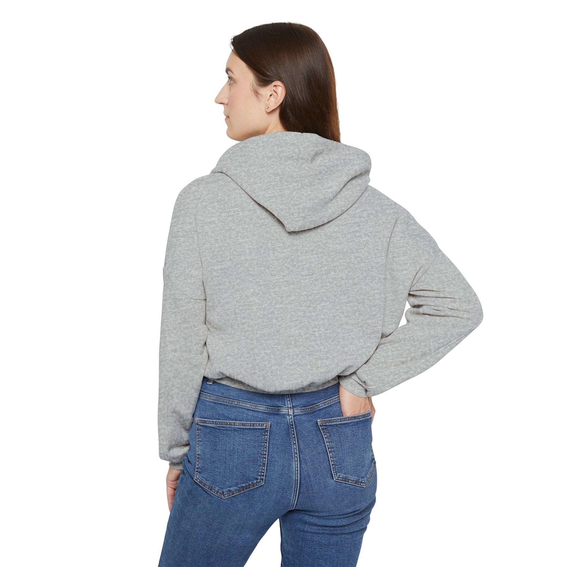 Women's Cinched Bottom Hoodie | OKEYCITY