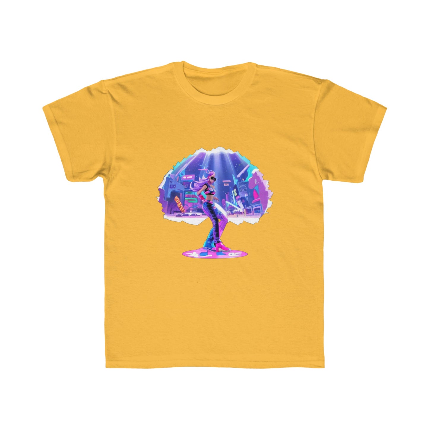 Kids Regular Fit Tee With Fantasy tree design |OKEYCITY