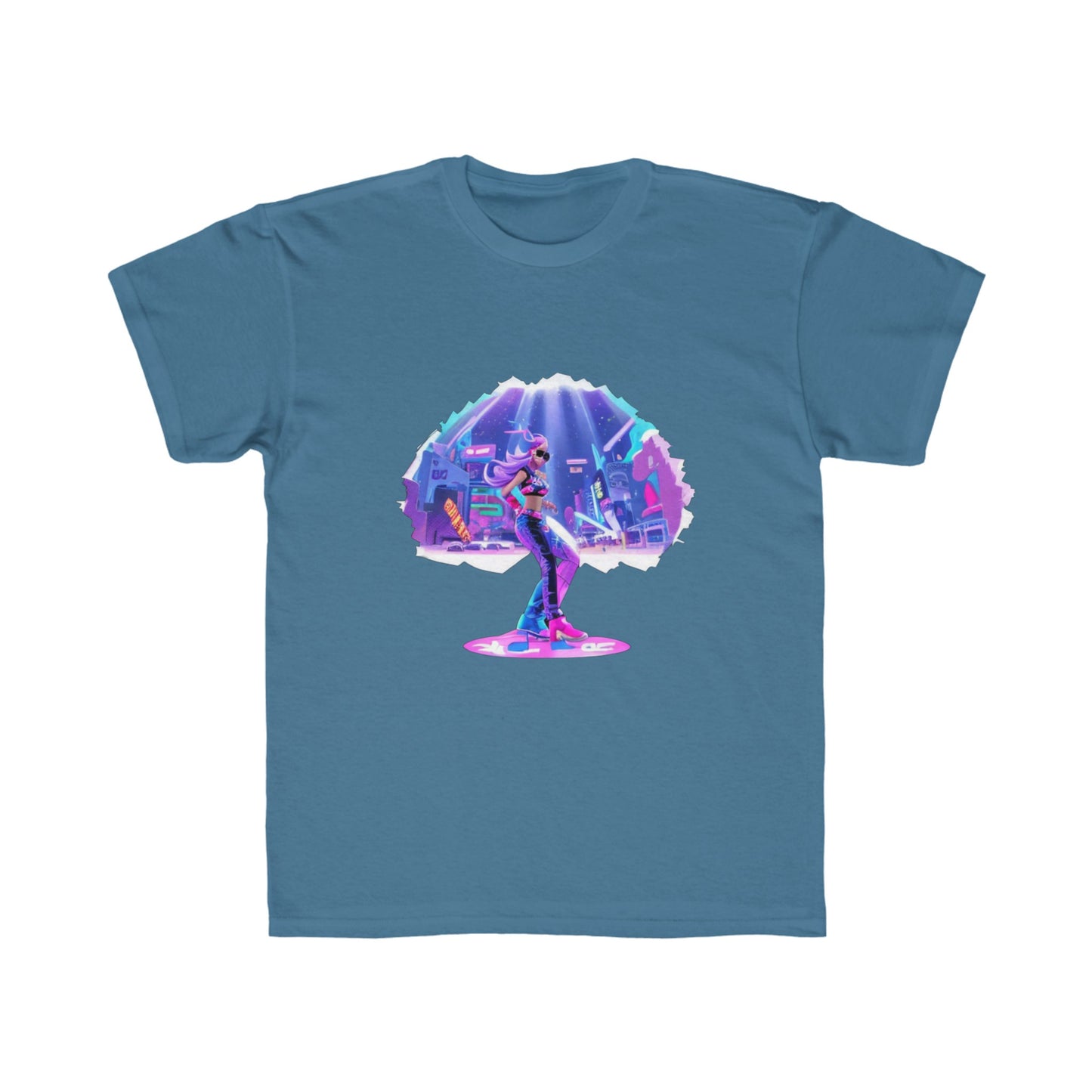 Kids Regular Fit Tee With Fantasy tree design |OKEYCITY