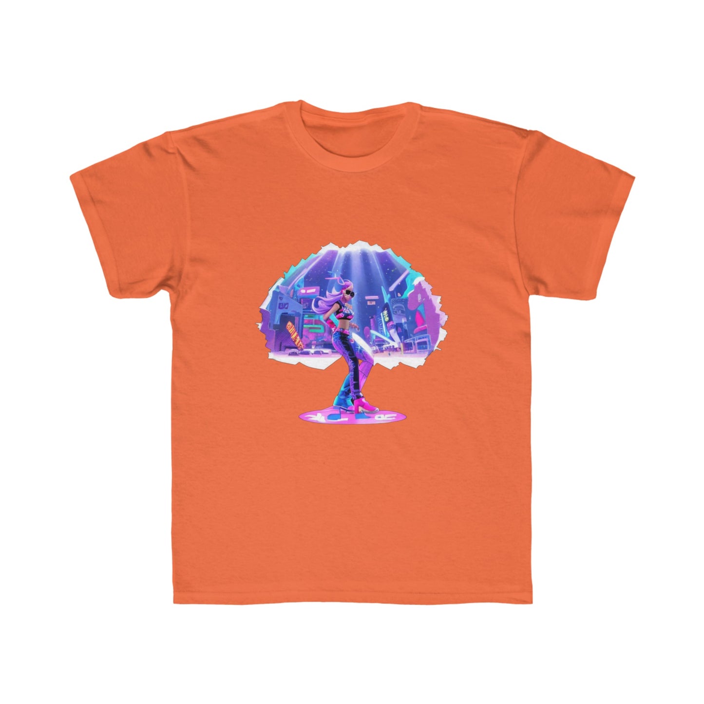 Kids Regular Fit Tee With Fantasy tree design |OKEYCITY