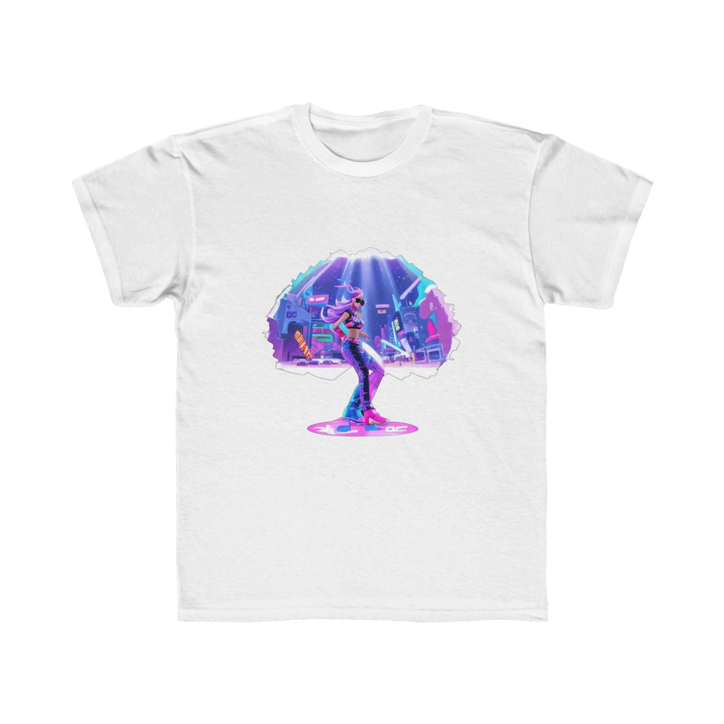 Kids Regular Fit Tee With Fantasy tree design |OKEYCITY