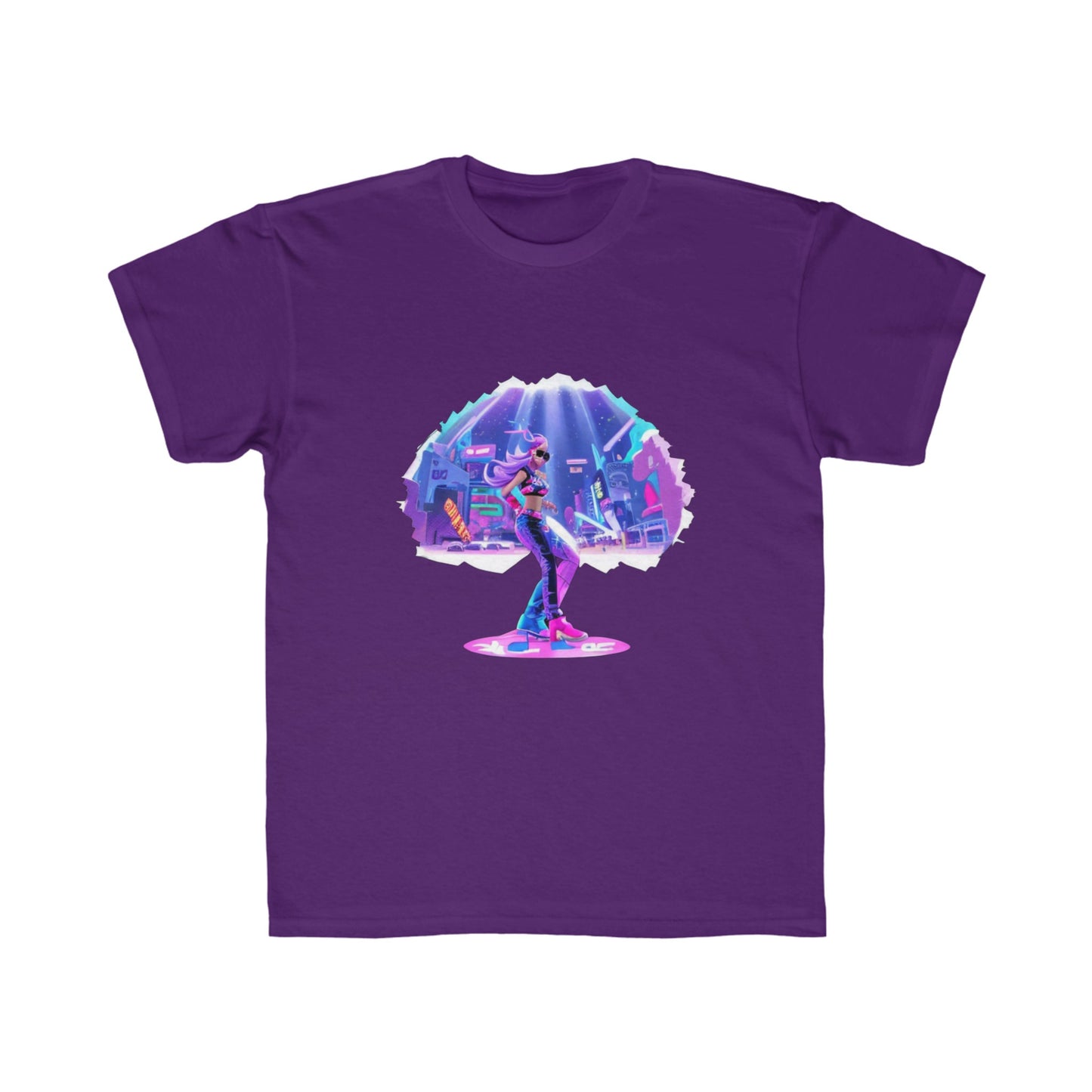 Kids Regular Fit Tee With Fantasy tree design |OKEYCITY