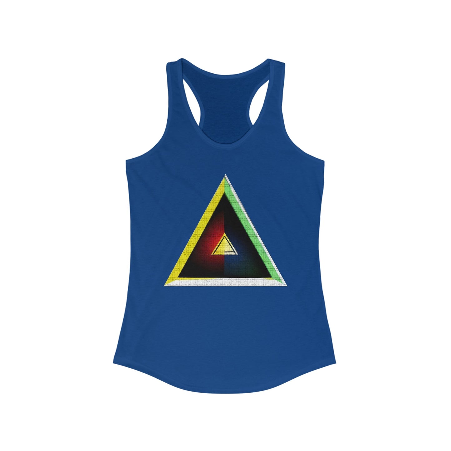 Women's Ideal Racerback Tank with triangle Design | OKEYCITY