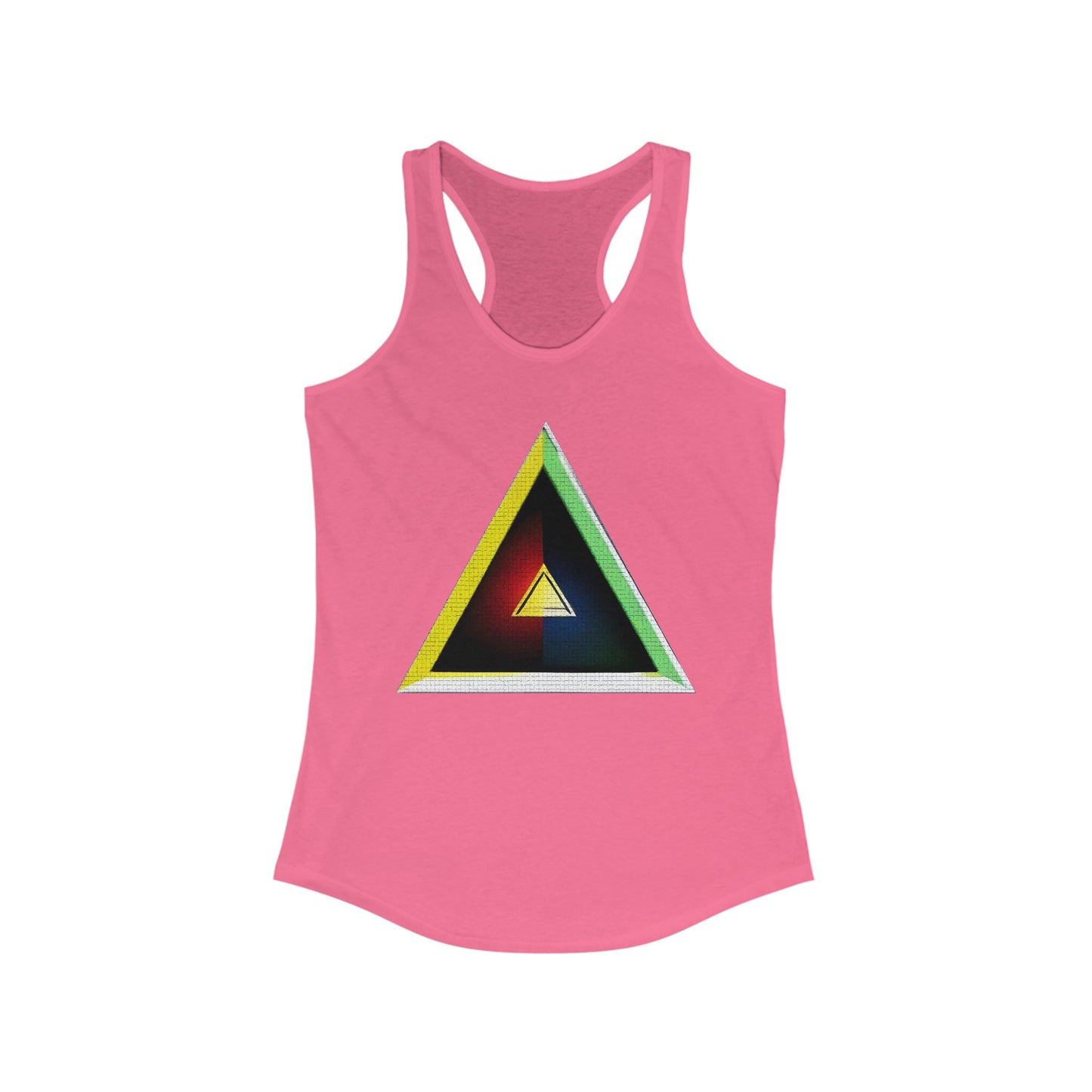 Women's Ideal Racerback Tank with triangle Design | OKEYCITY