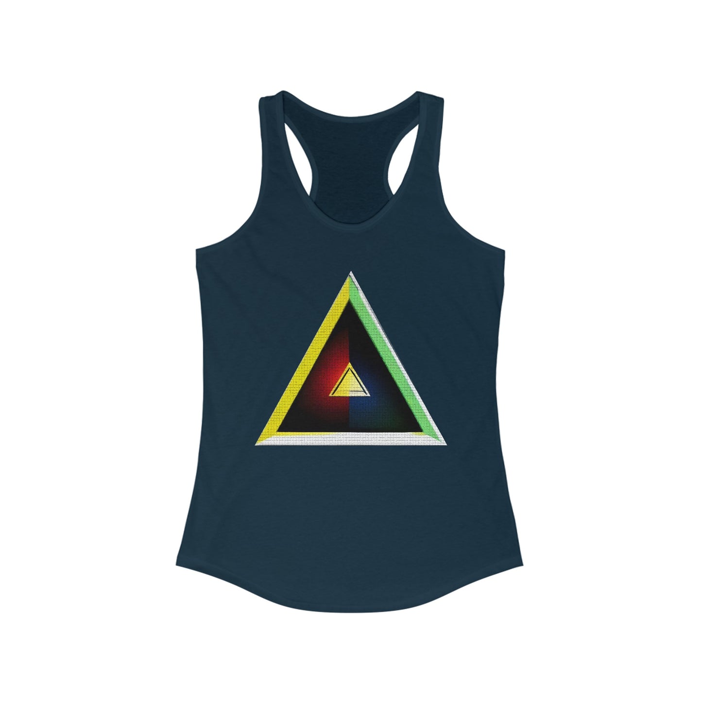 Women's Ideal Racerback Tank with triangle Design | OKEYCITY