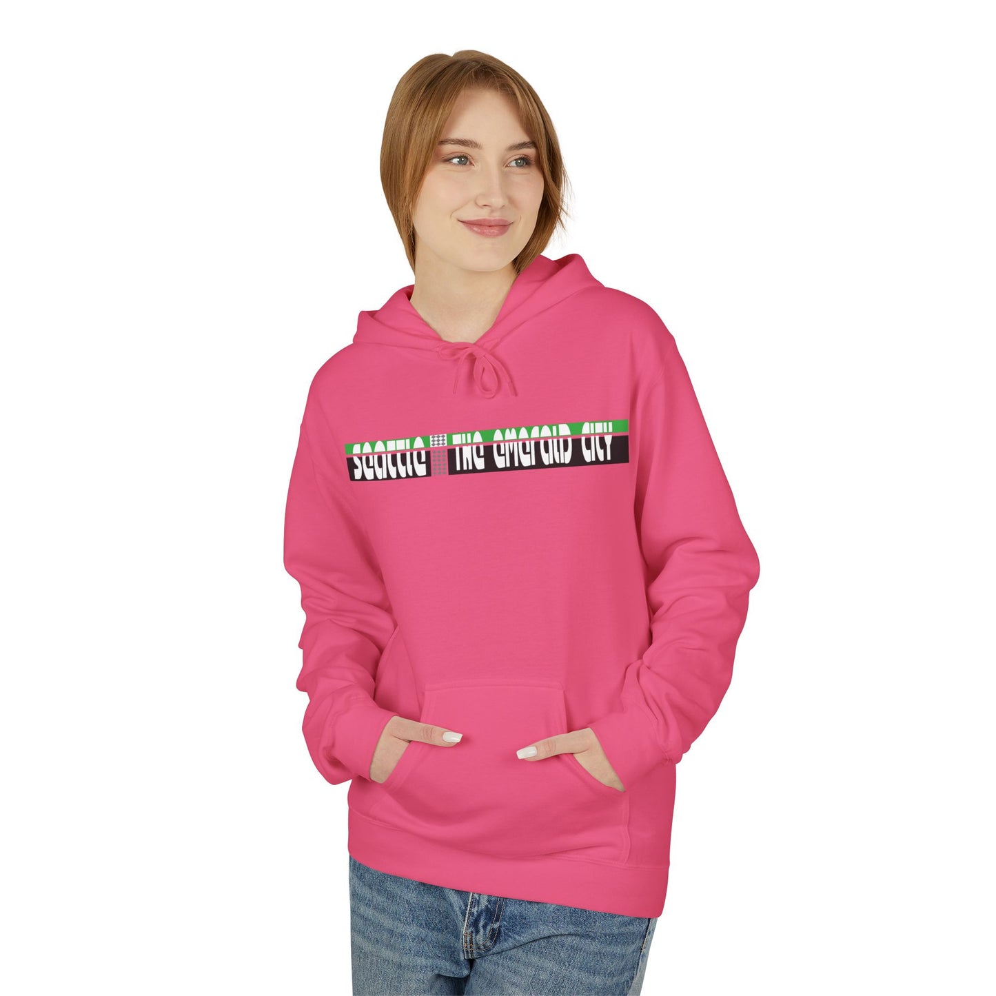 Unisex Midweight Softstyle Fleece Hoodie | OKEYCITY