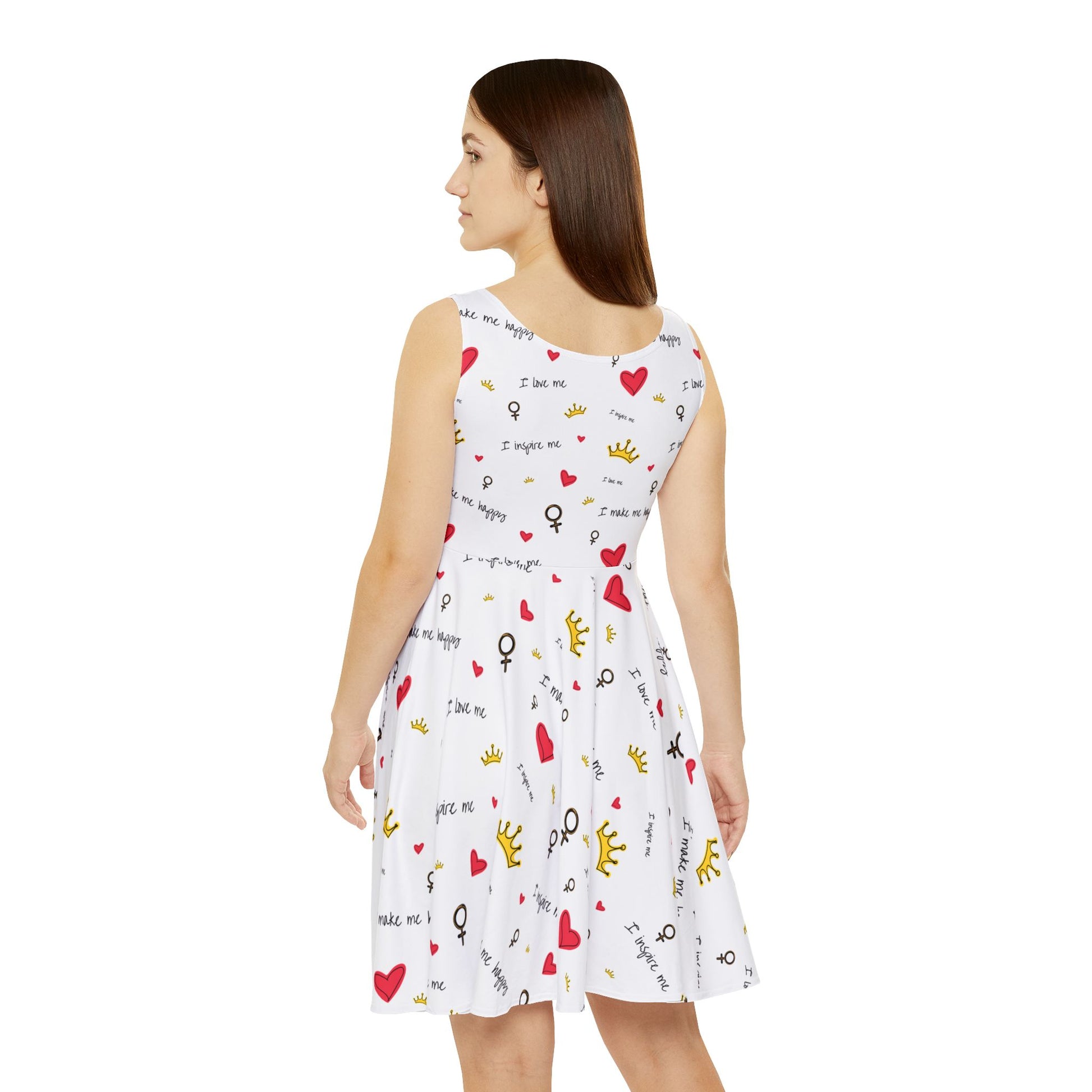 Women's Skater Dress with nice pattern | OKEYCITY