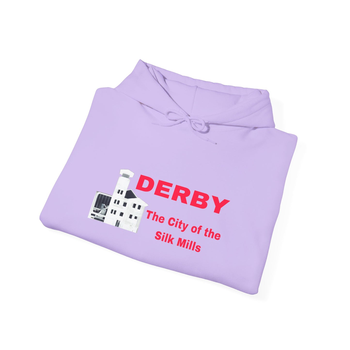 Unisex Heavy Blend™ Hooded Sweatshirt with Derby Design | OKEYCITY