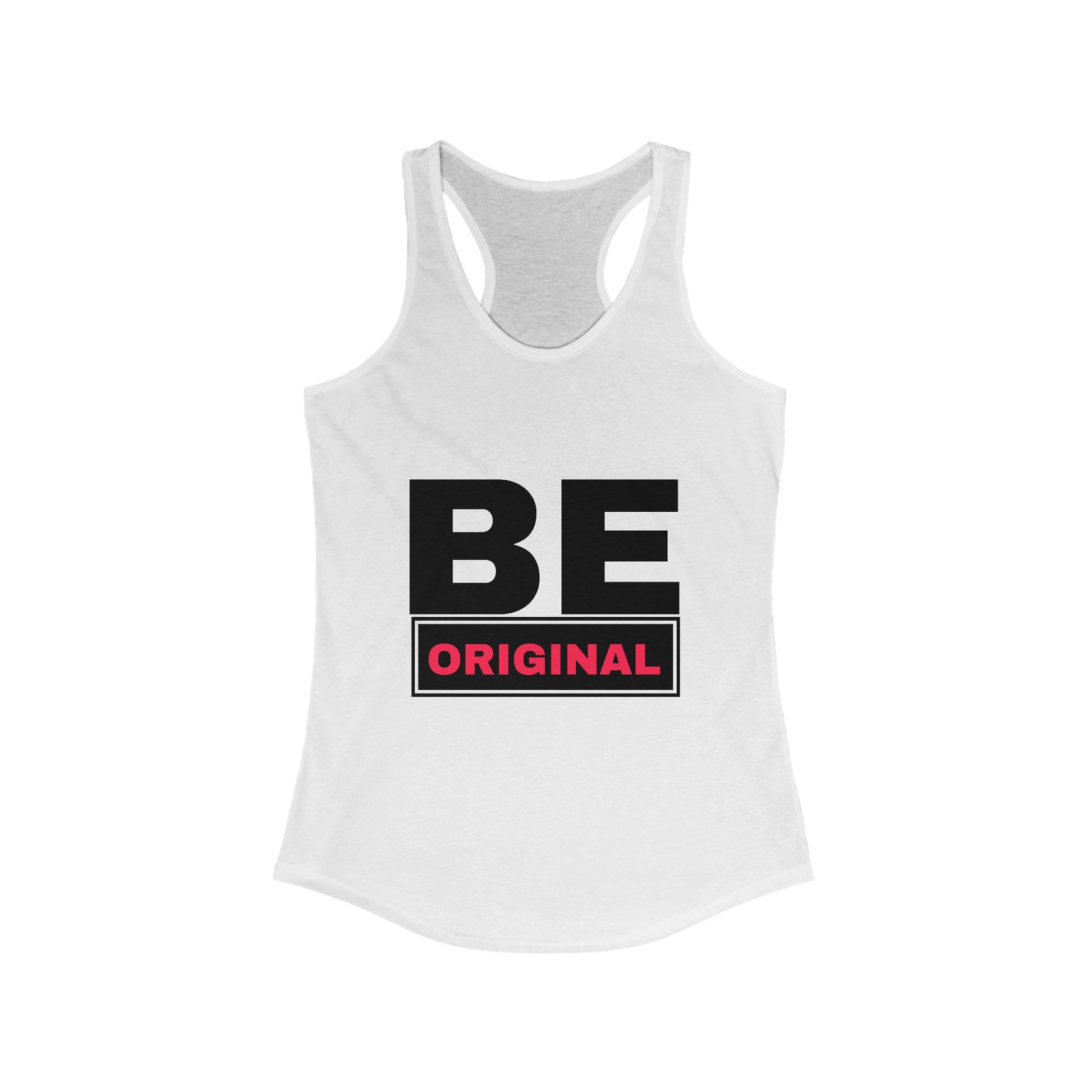 Women's Ideal Racerback Tank with Be Original Design | OKEYCITY