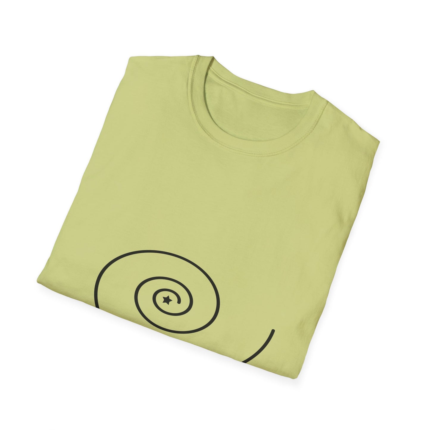 Unisex Softstyle T-Shirt With the golden ratio design | OKEYCITY