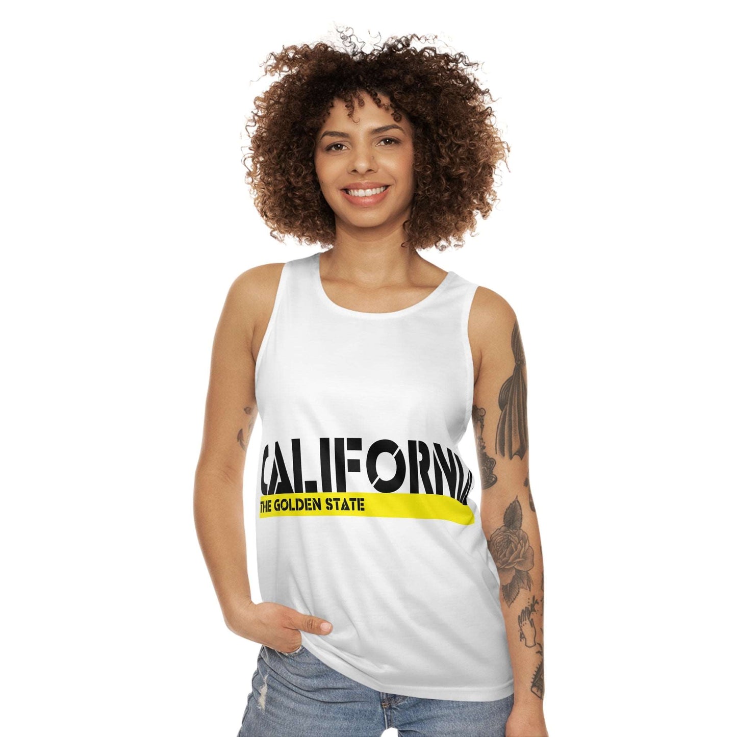 Unisex Tank Top (AOP) | OKEYCITY