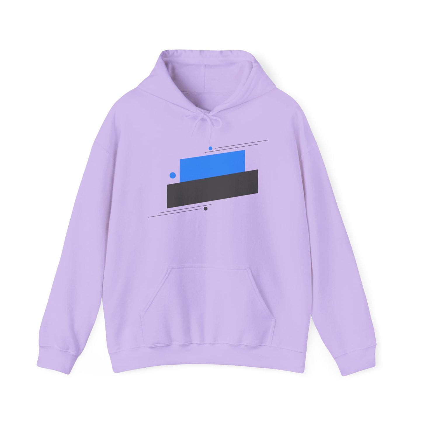 Unisex Heavy Blend™ Hooded Sweatshirt with blue graphic Design | OKEYCITY