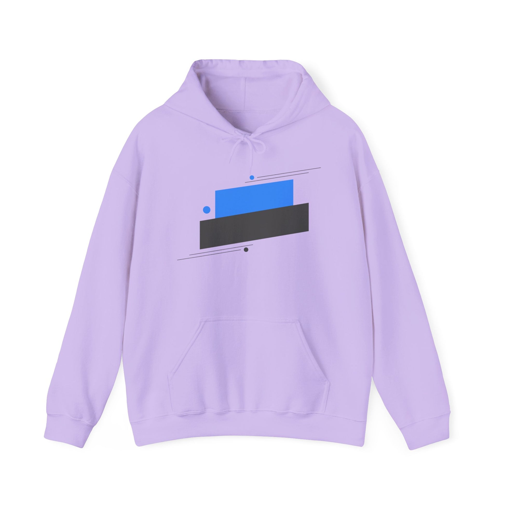 Unisex Heavy Blend™ Hooded Sweatshirt with blue graphic Design | OKEYCITY